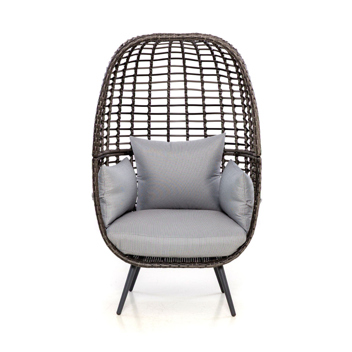 Maze Riviera Grey Egg Outdoor Chair