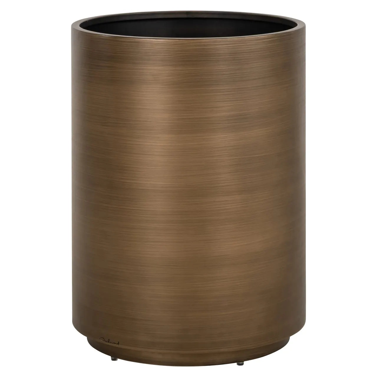 Richmond Interiors Dira Brushed Gold Planter | Small