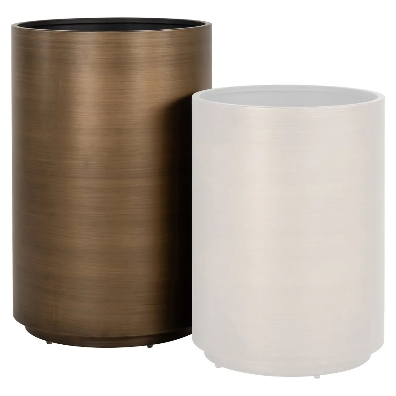 Richmond Interiors Dira Brushed Gold Planter | Large