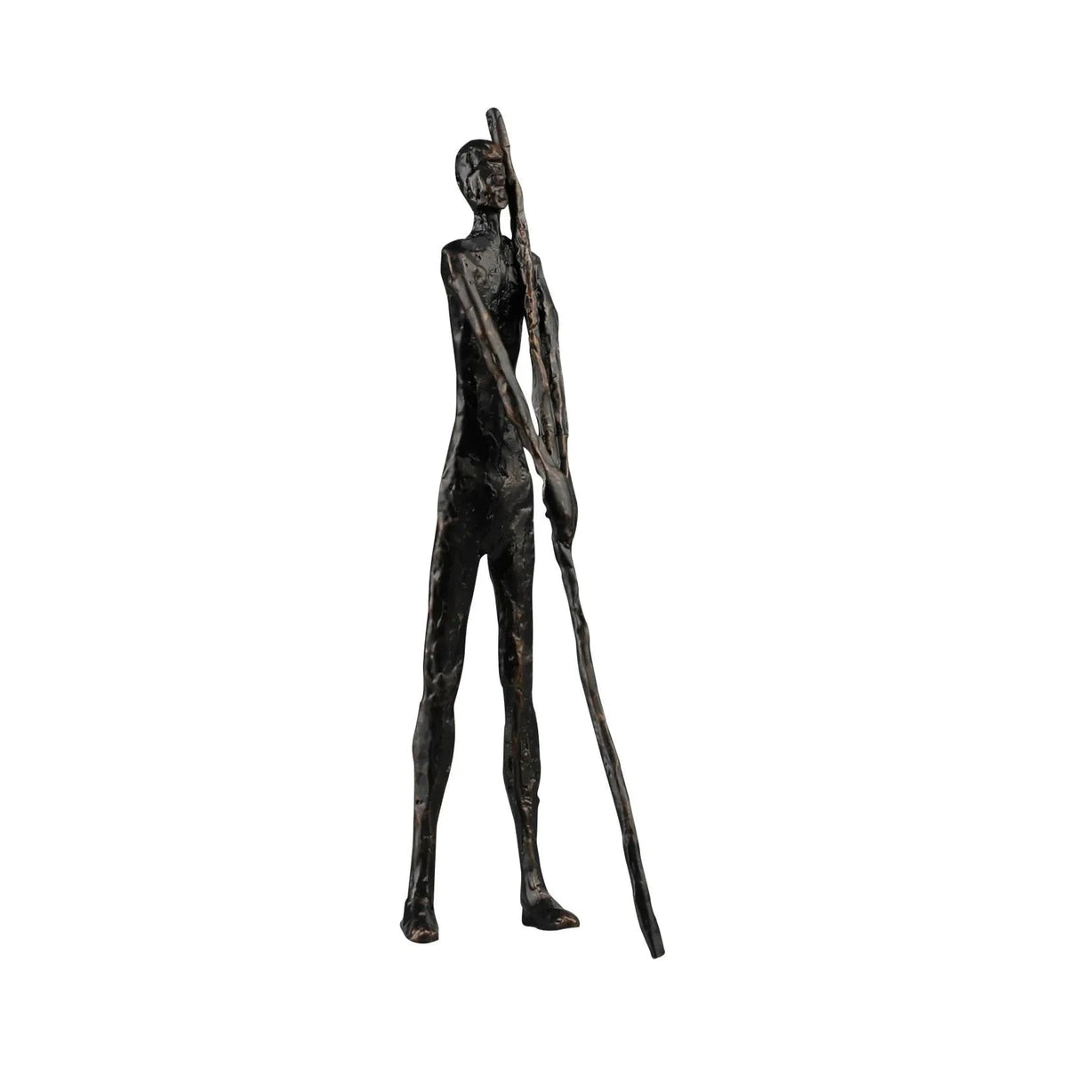 Giacomo I Dark Bronze Cast Iron Sculpture