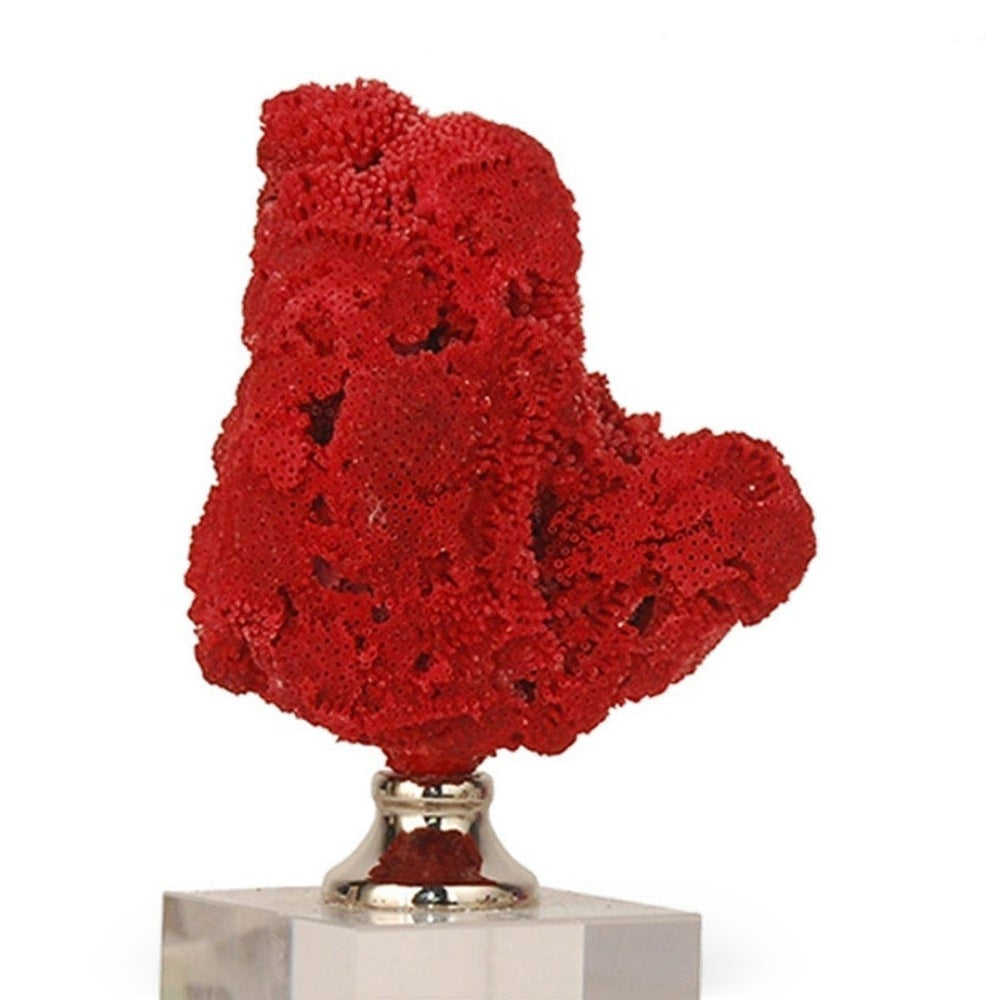 Red Coral Table Decoration