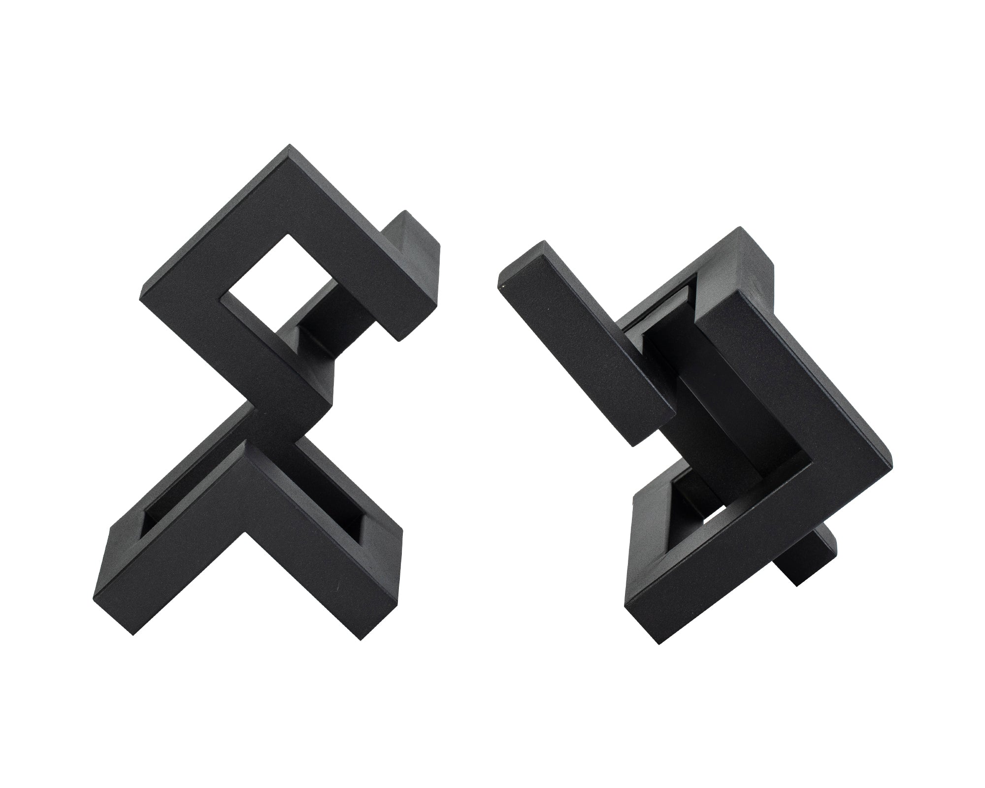 Helston I Table Decoration - Blackened Steel