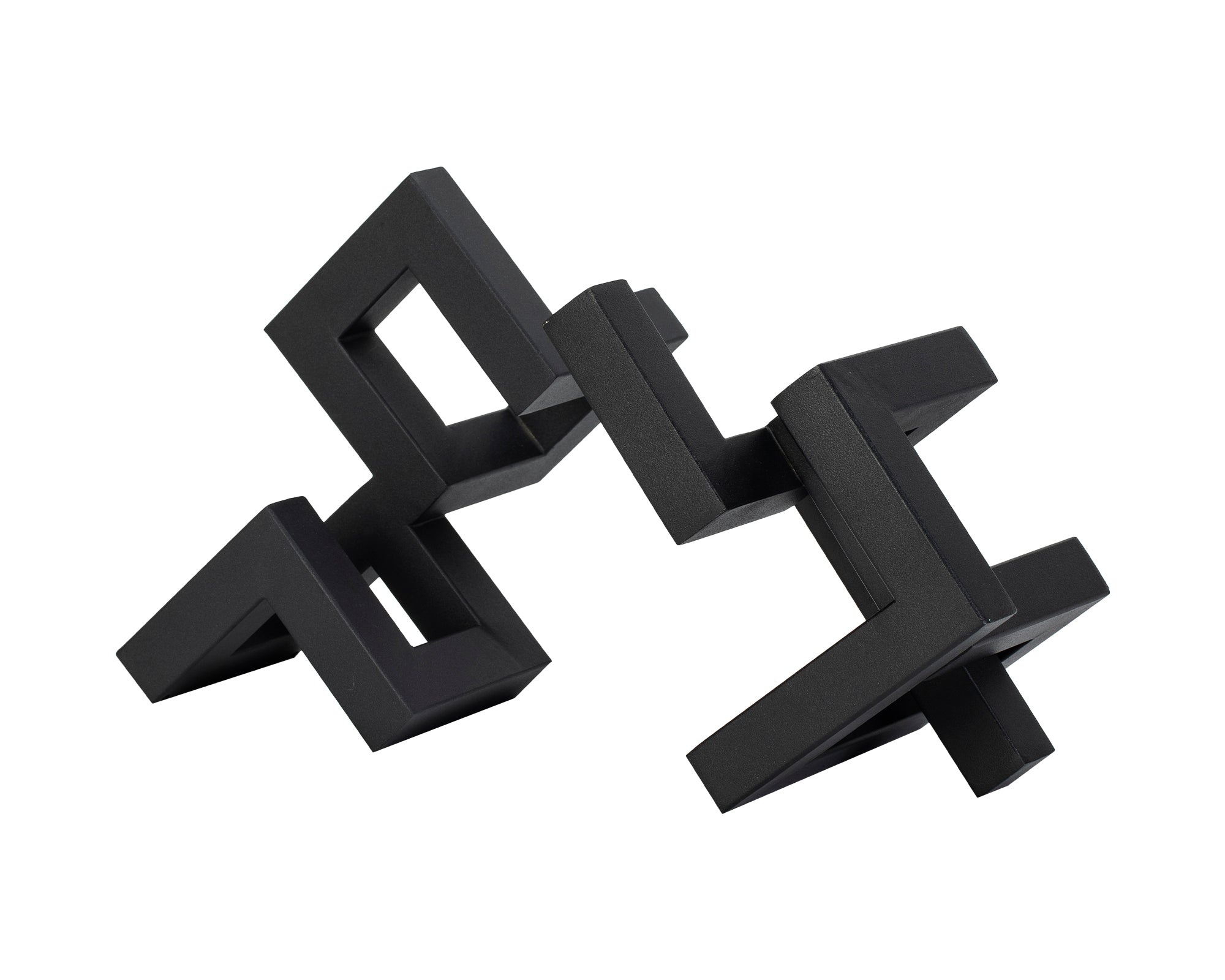 Helston I Table Decoration - Blackened Steel