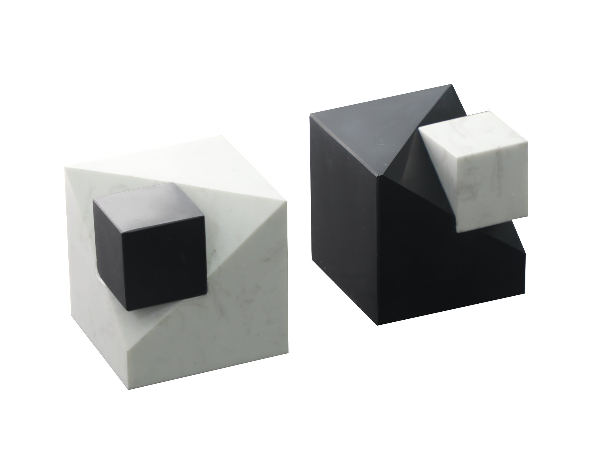 Cubic I Table Decoration - Marble