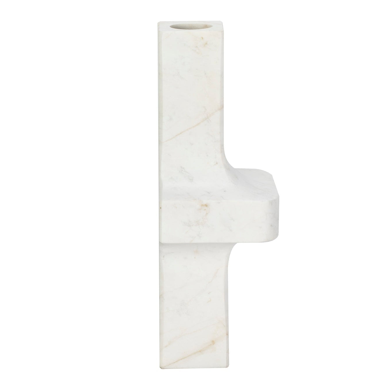 Adler White Marble Vase