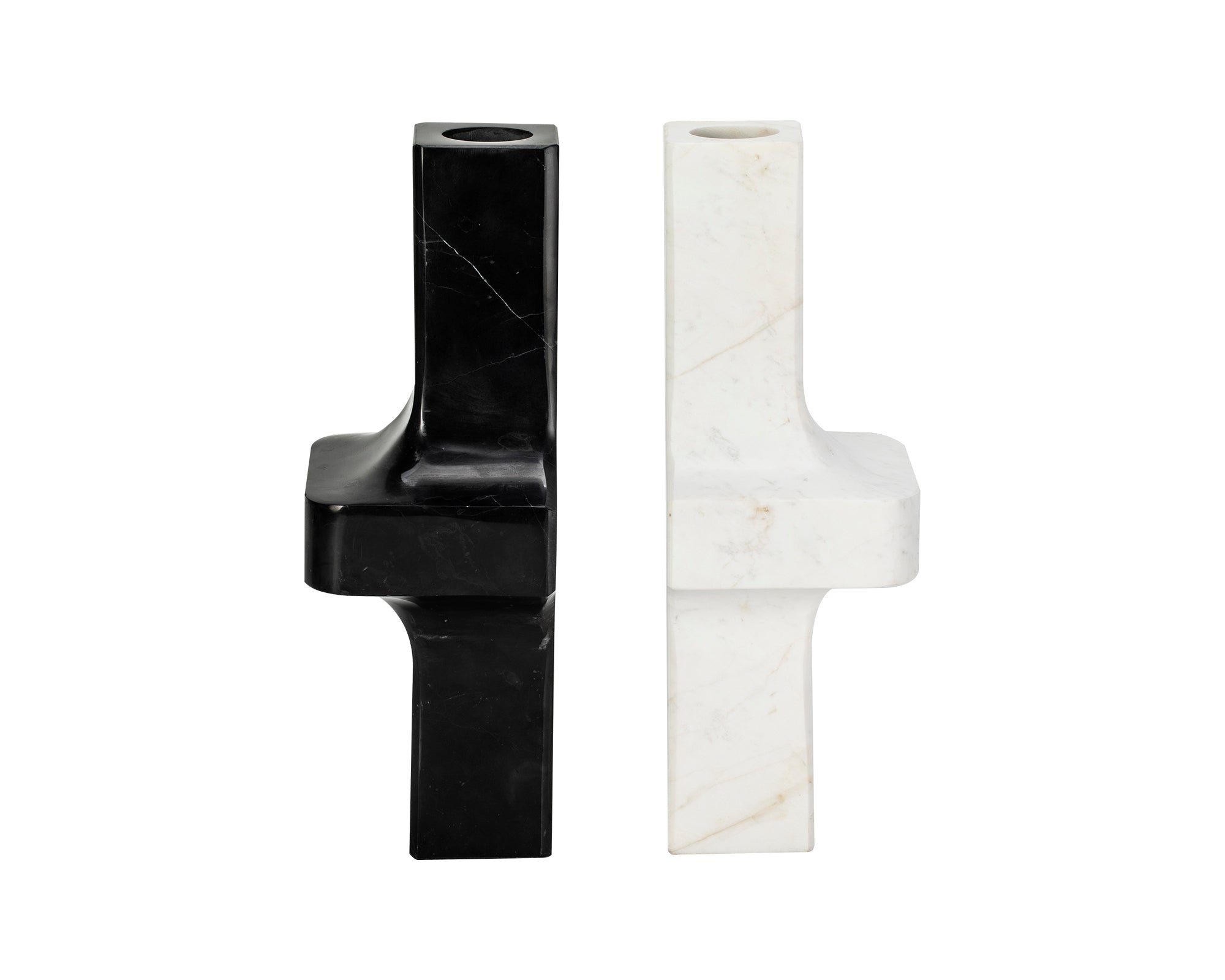 Adler Marble Vase - White