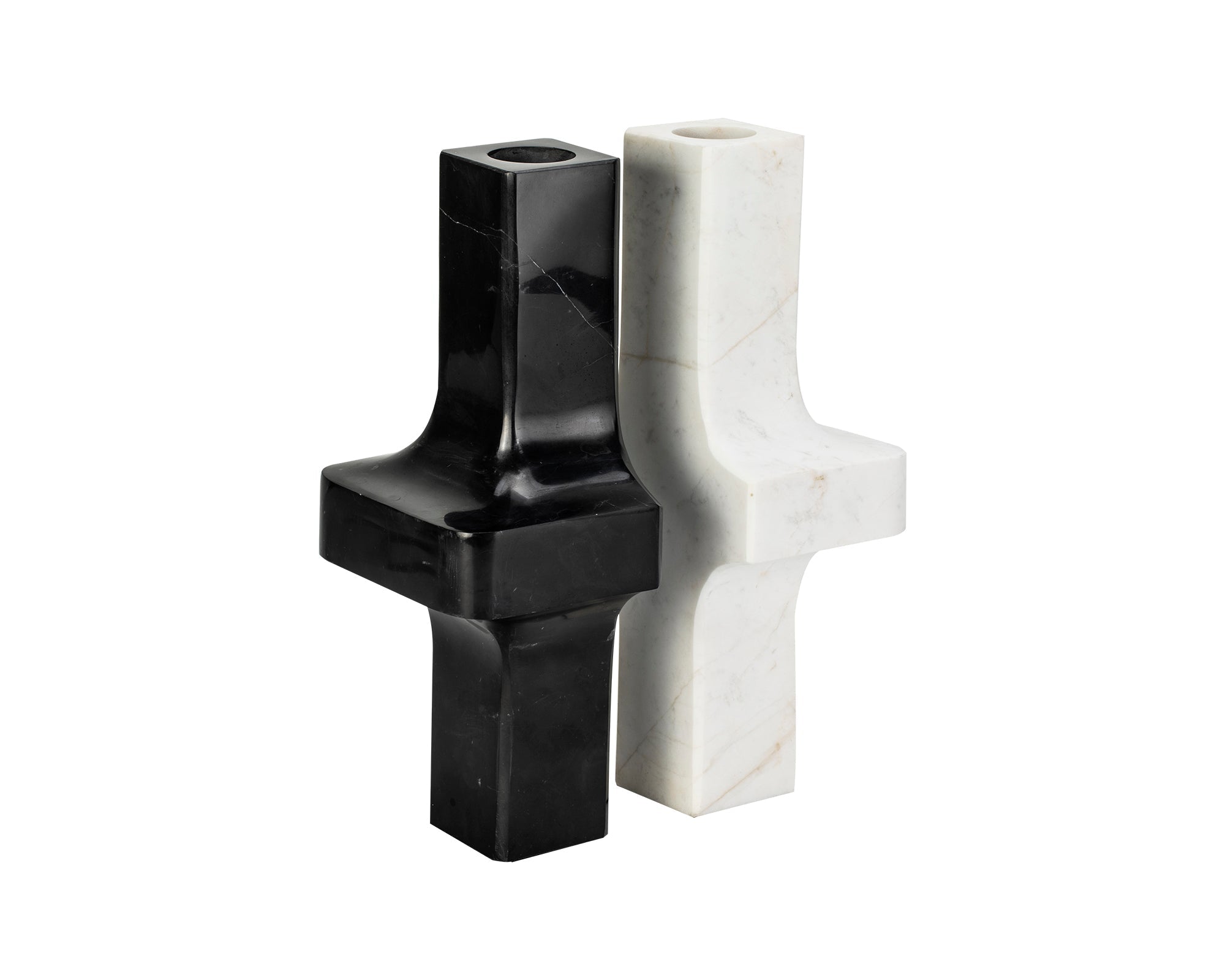 Adler Marble Vase - White