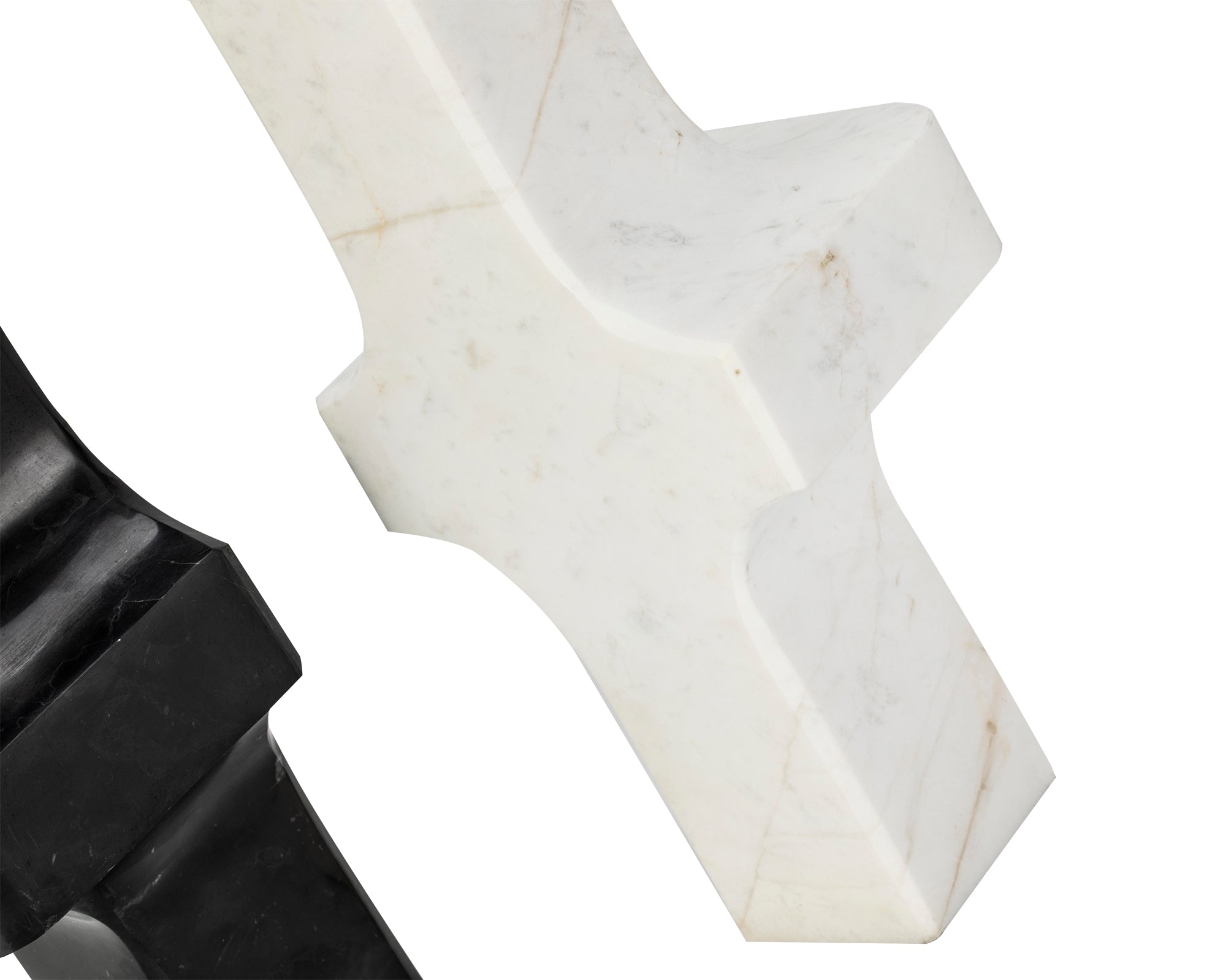 Adler Marble Vase - White