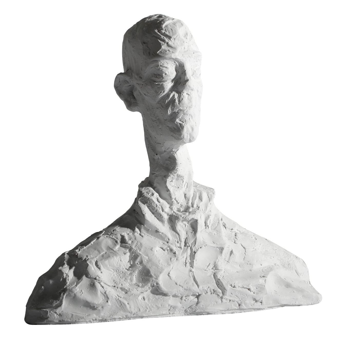 Barton White Resin Sculpture