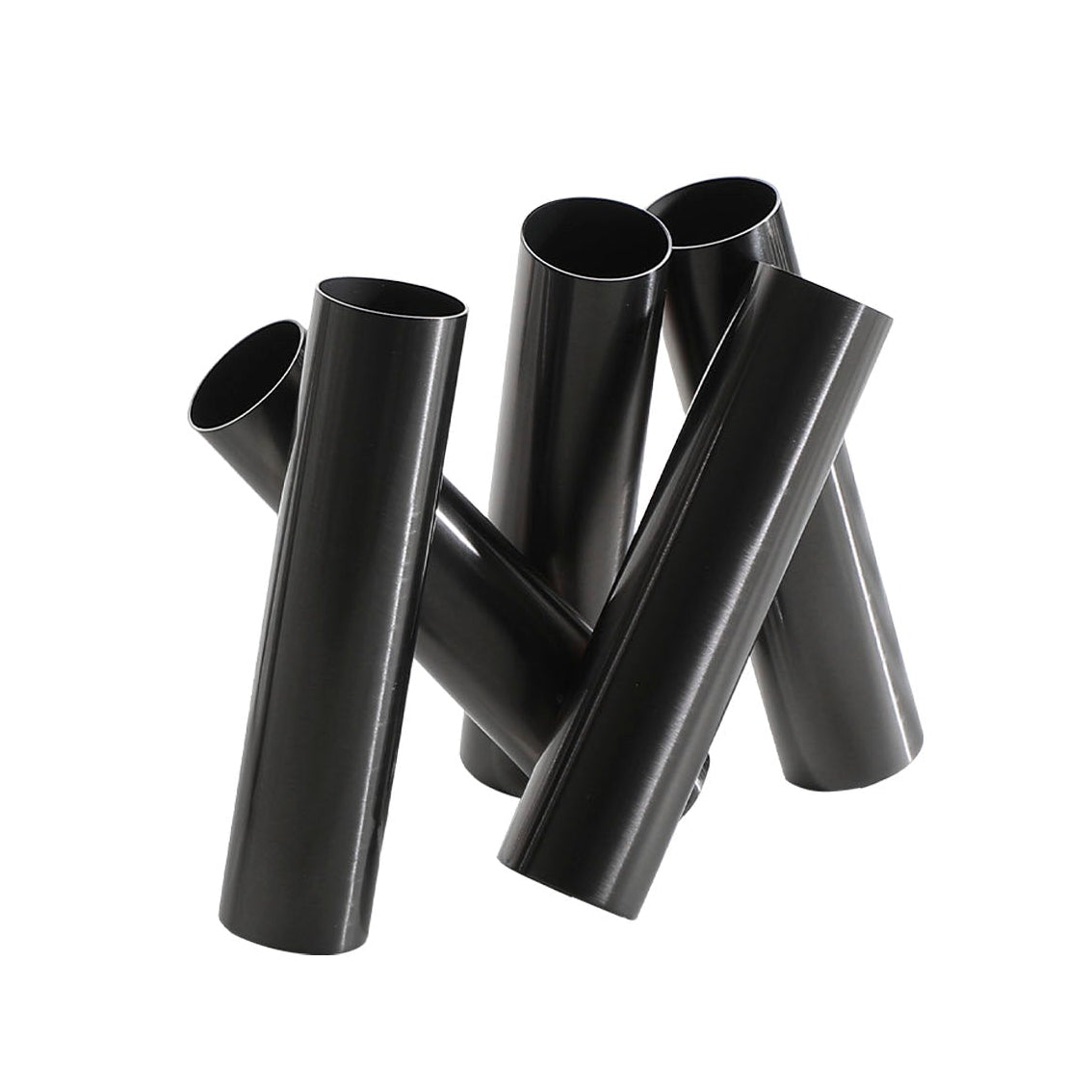 Rex Black Stainless Steel Vase Small