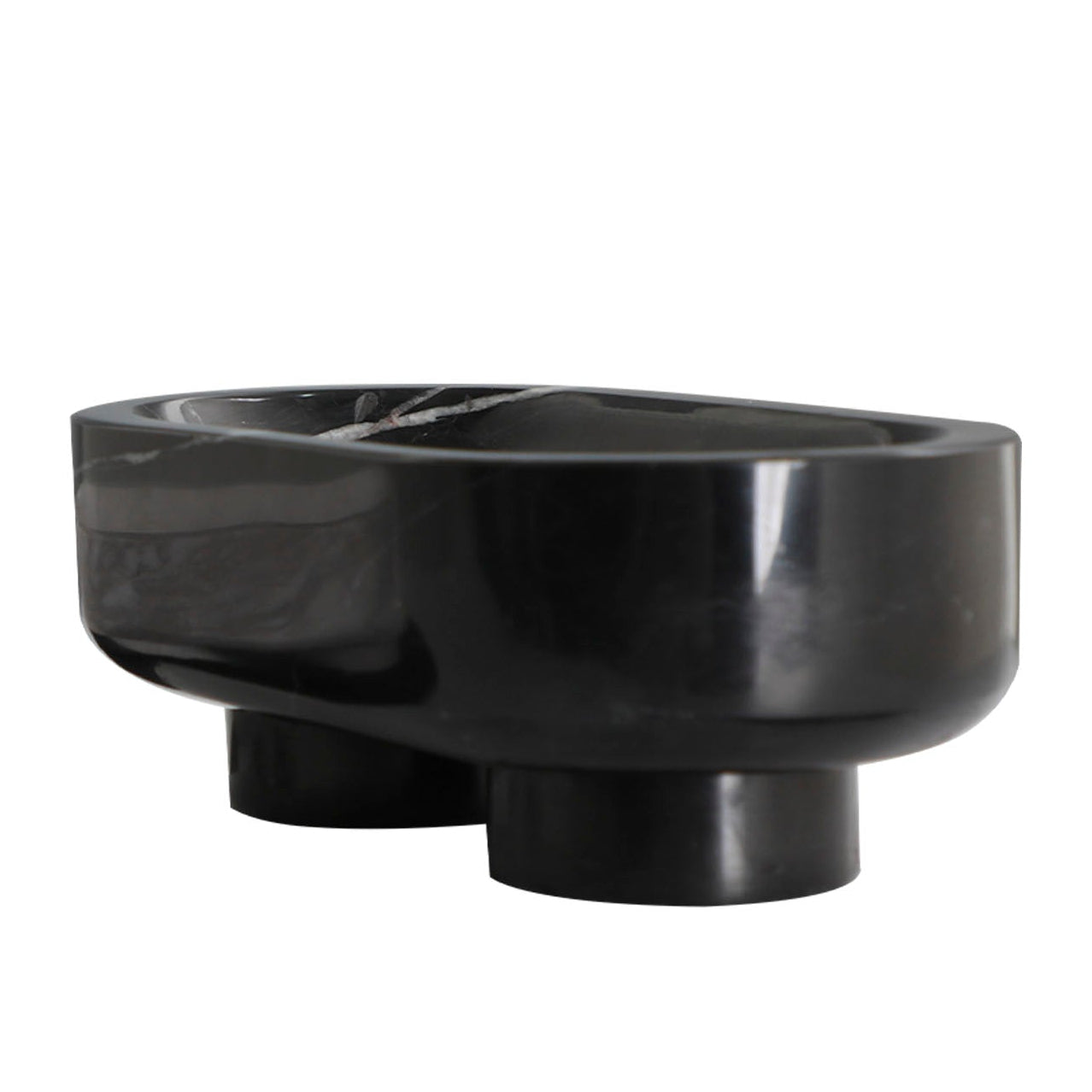 Mercy Black Marble Tray