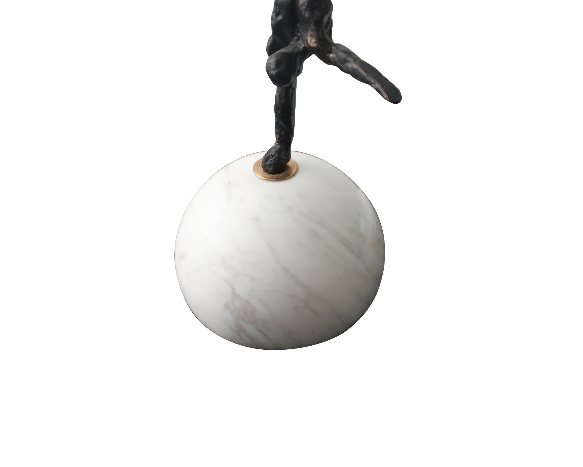Handstand Sculpture - Dark Bronze Iron