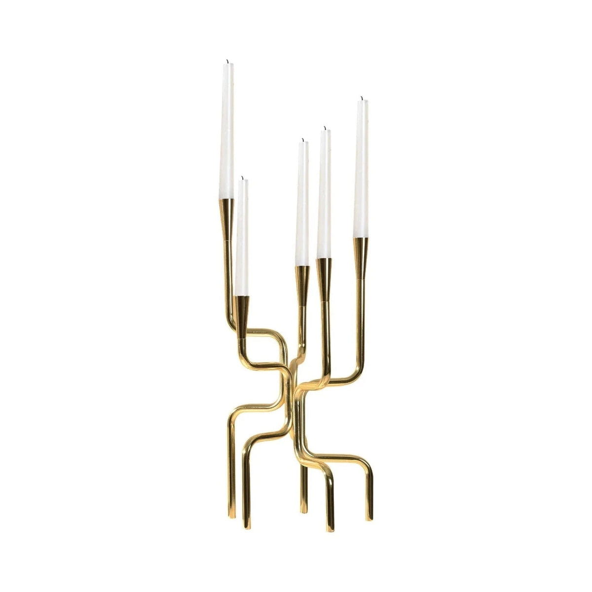 Maman Polished Brass Candle Holder