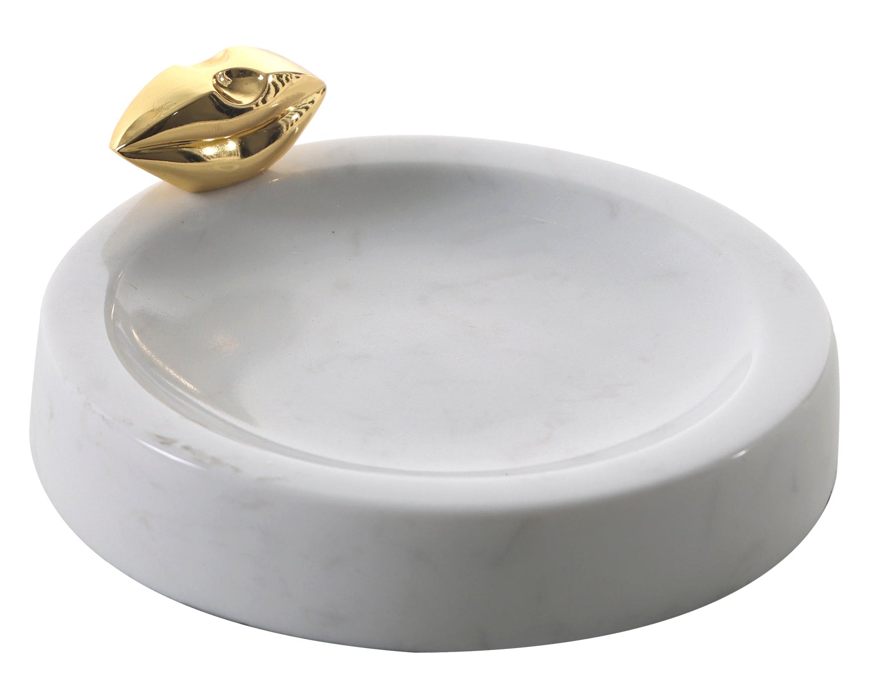 Boswell White Marble Tray