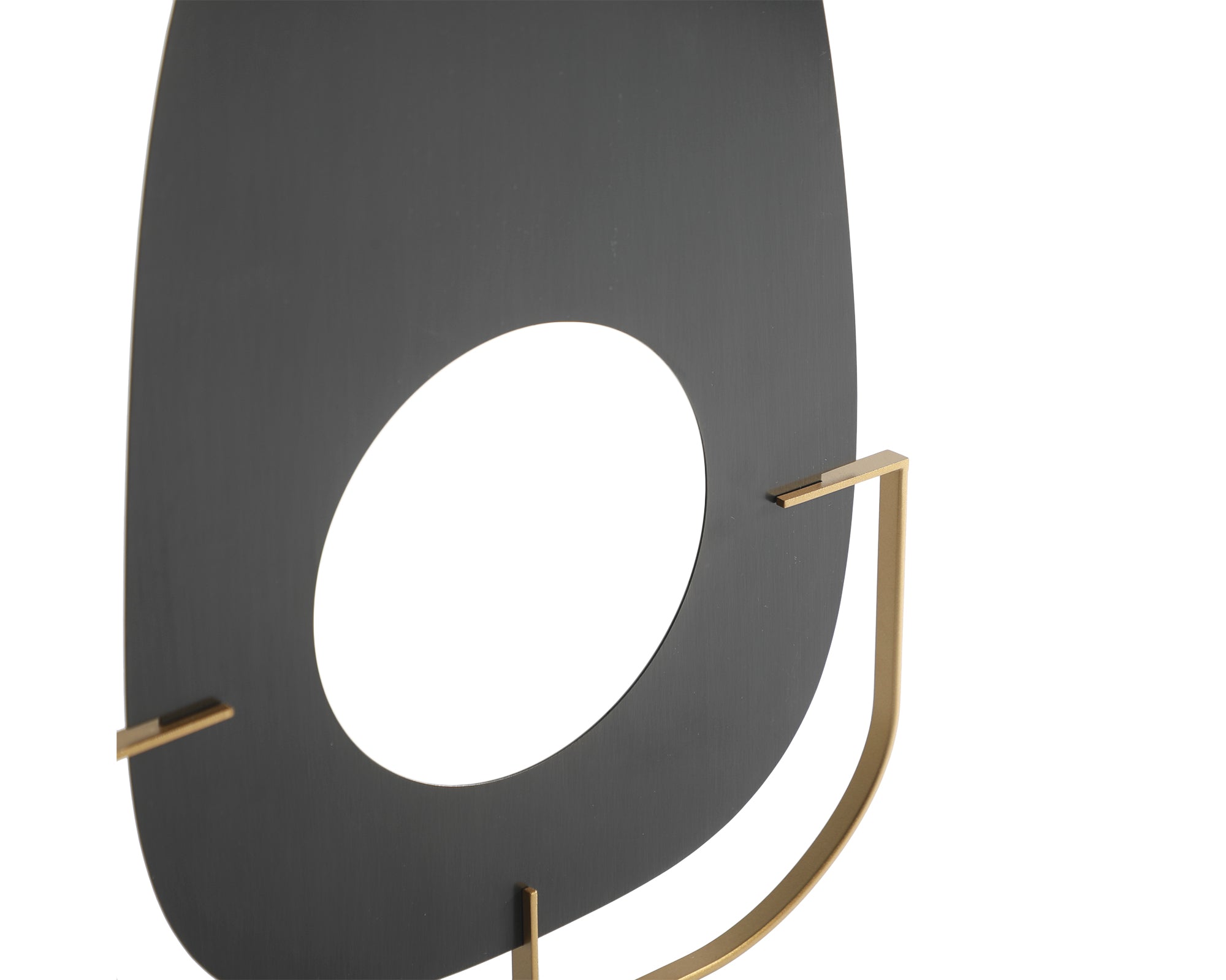 Alma Sculpture - Black & White Marble
