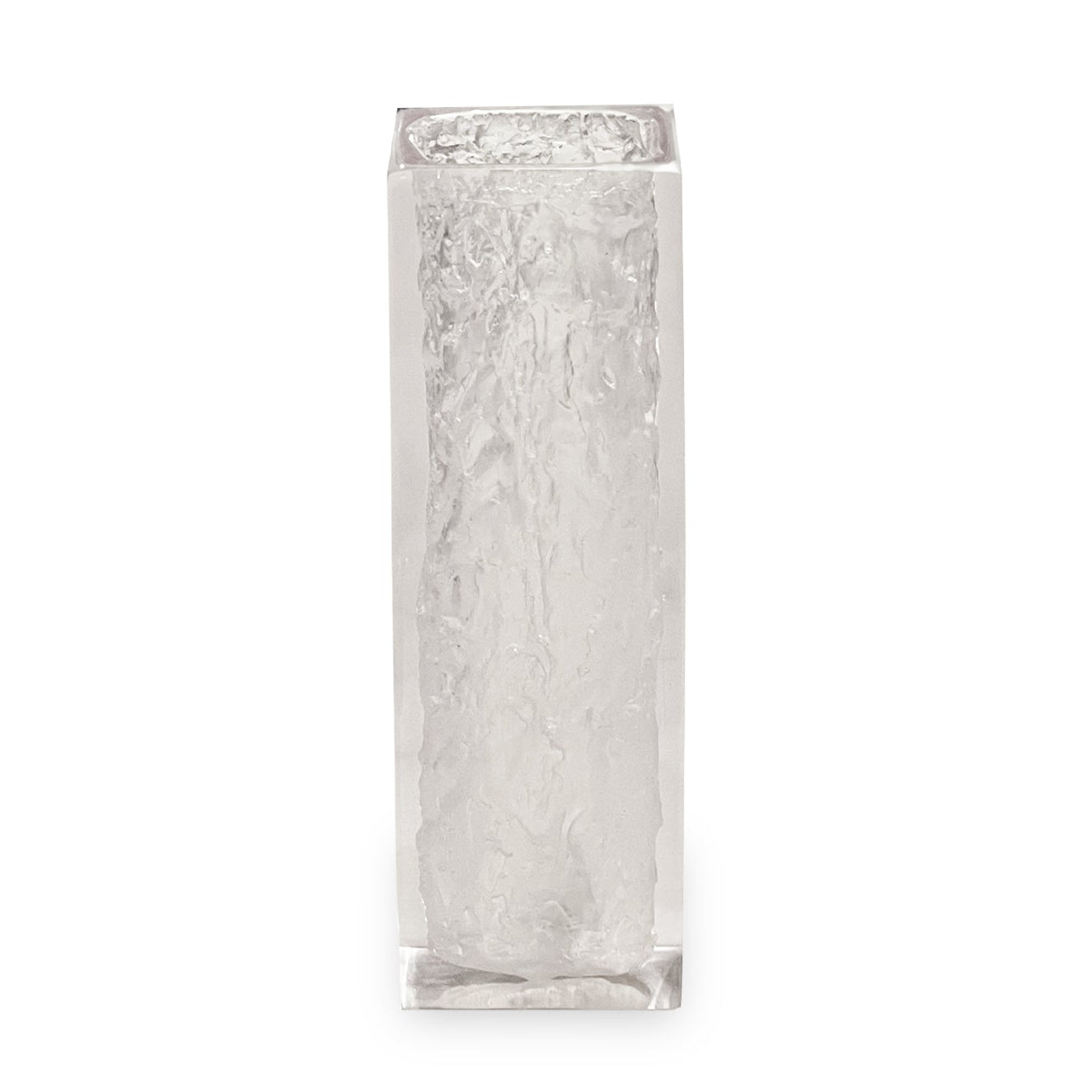 Moore Clear Resin Vase Small