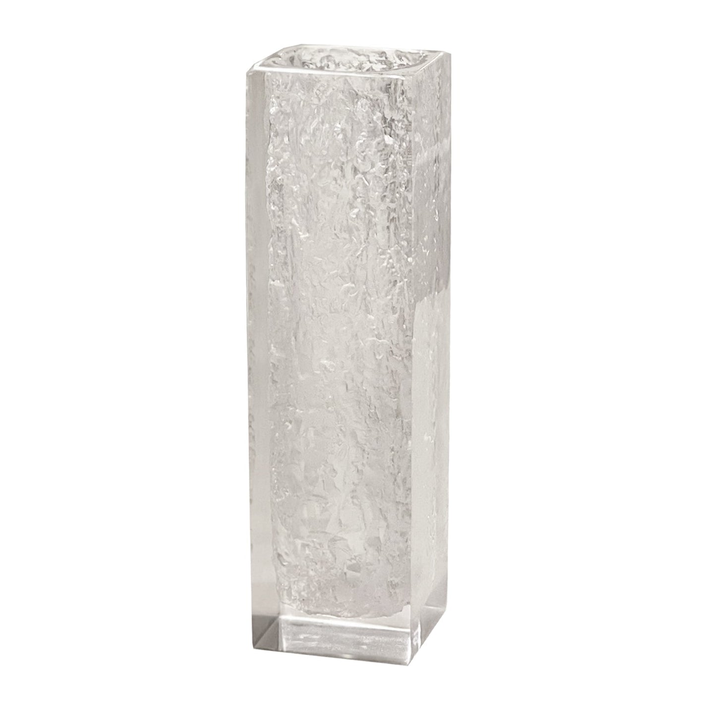 Moore Clear Resin Vase Large