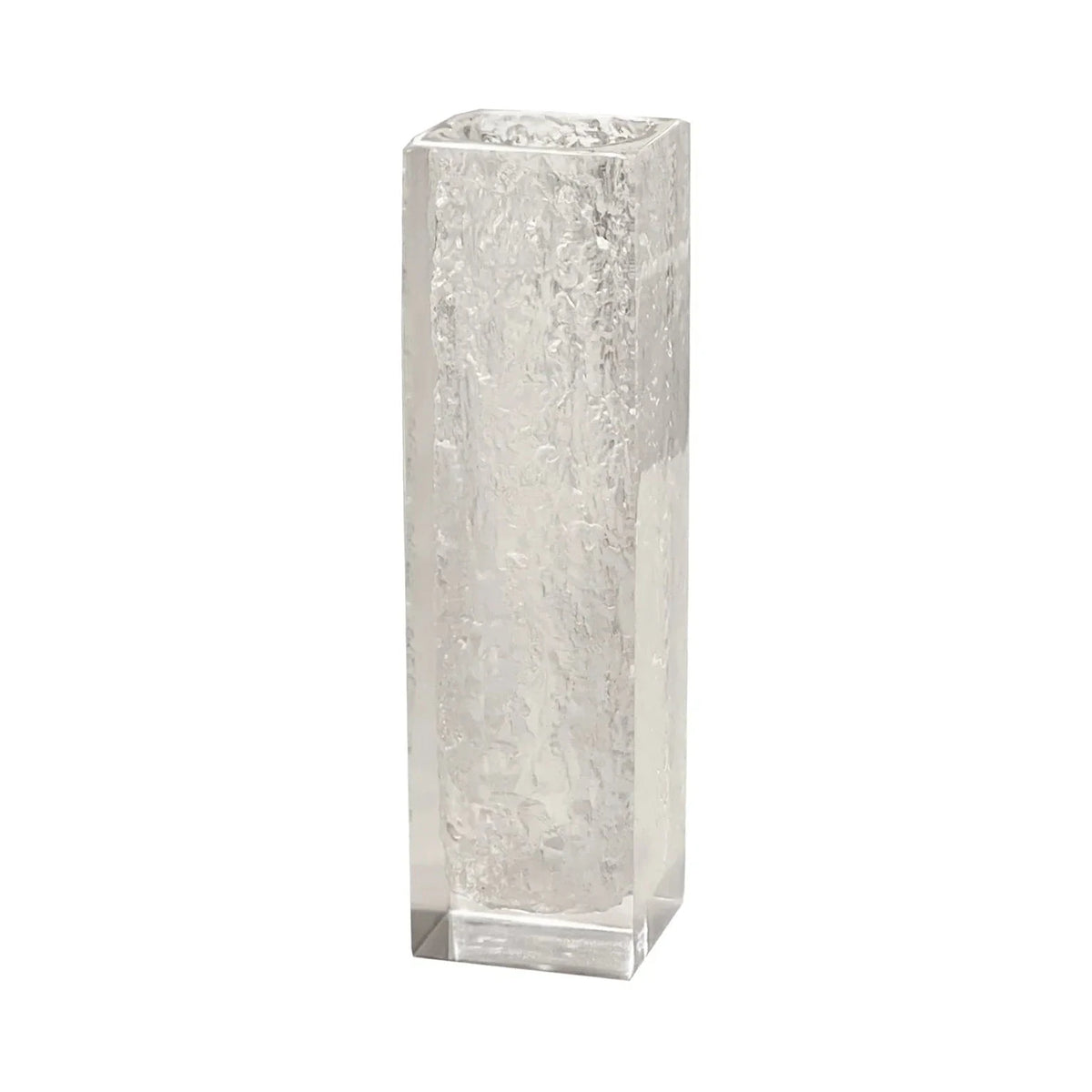 Moore Large Clear Resin Vase