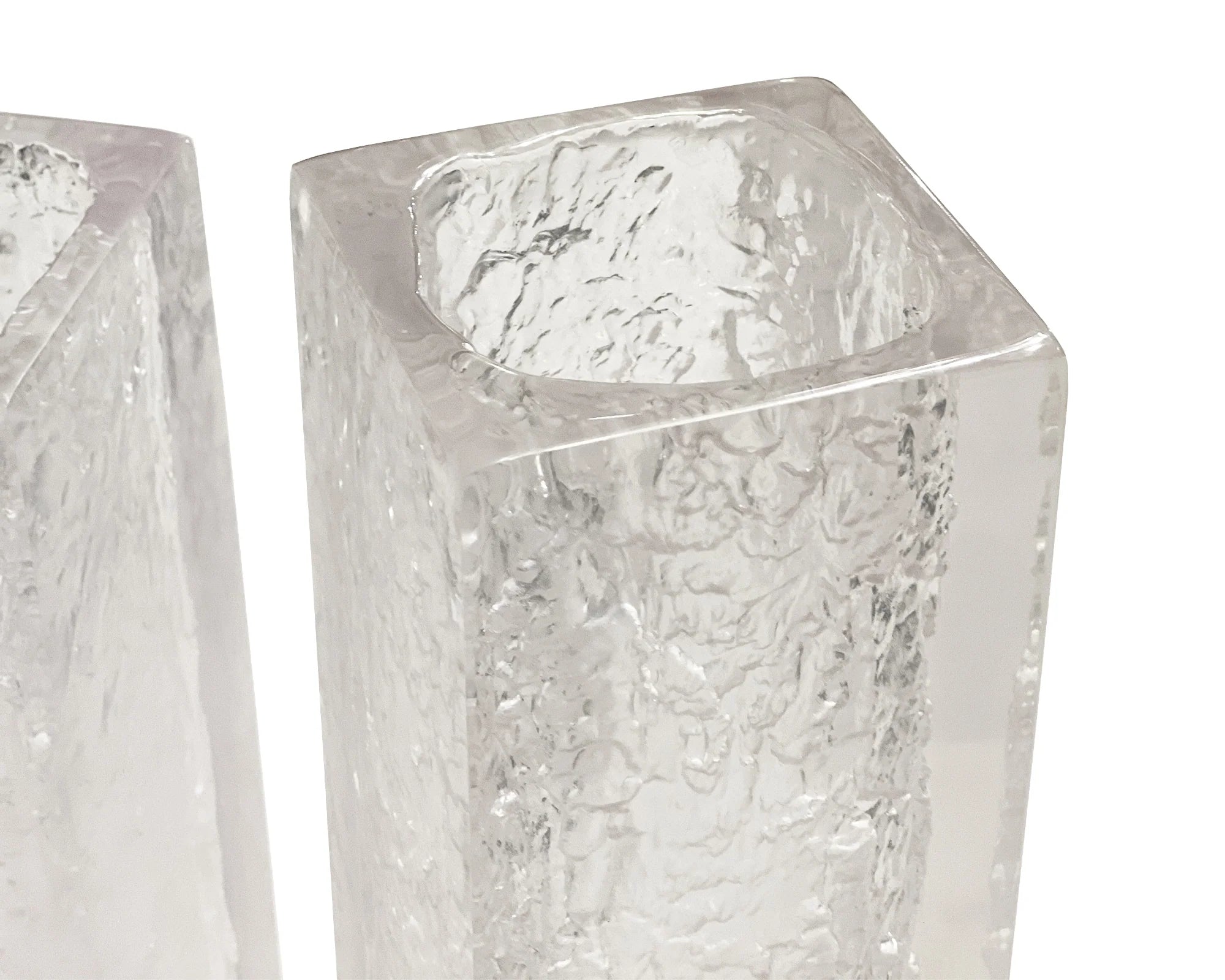 Moore Large Clear Resin Vase