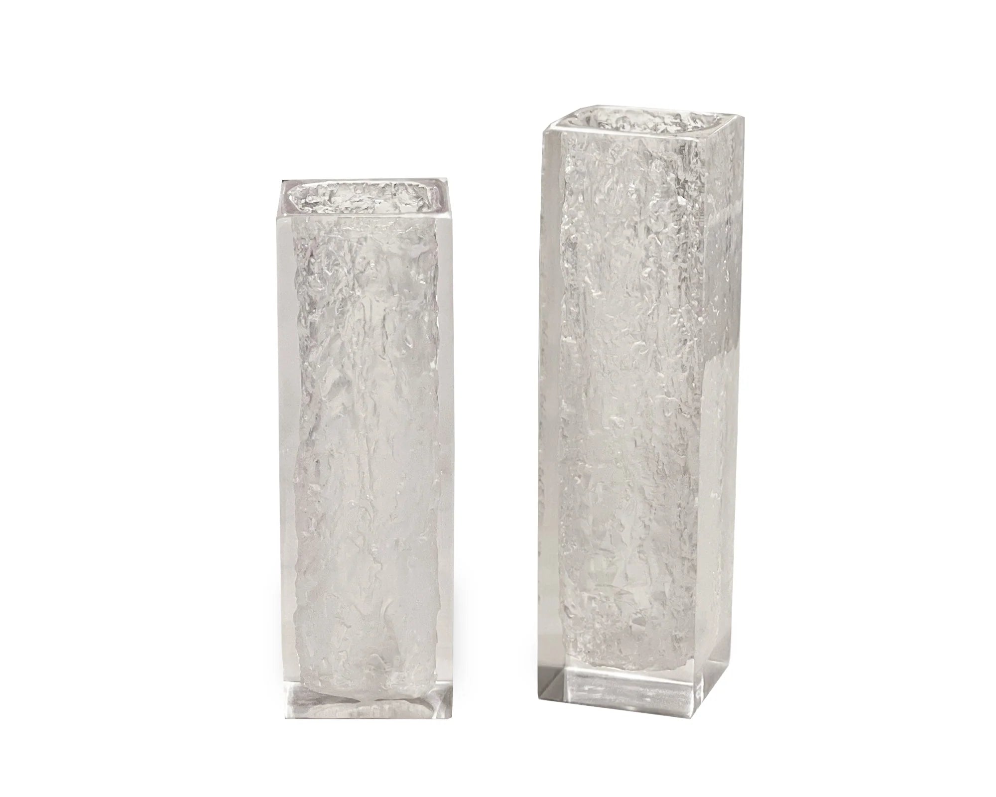Moore Small Clear Resin Vase