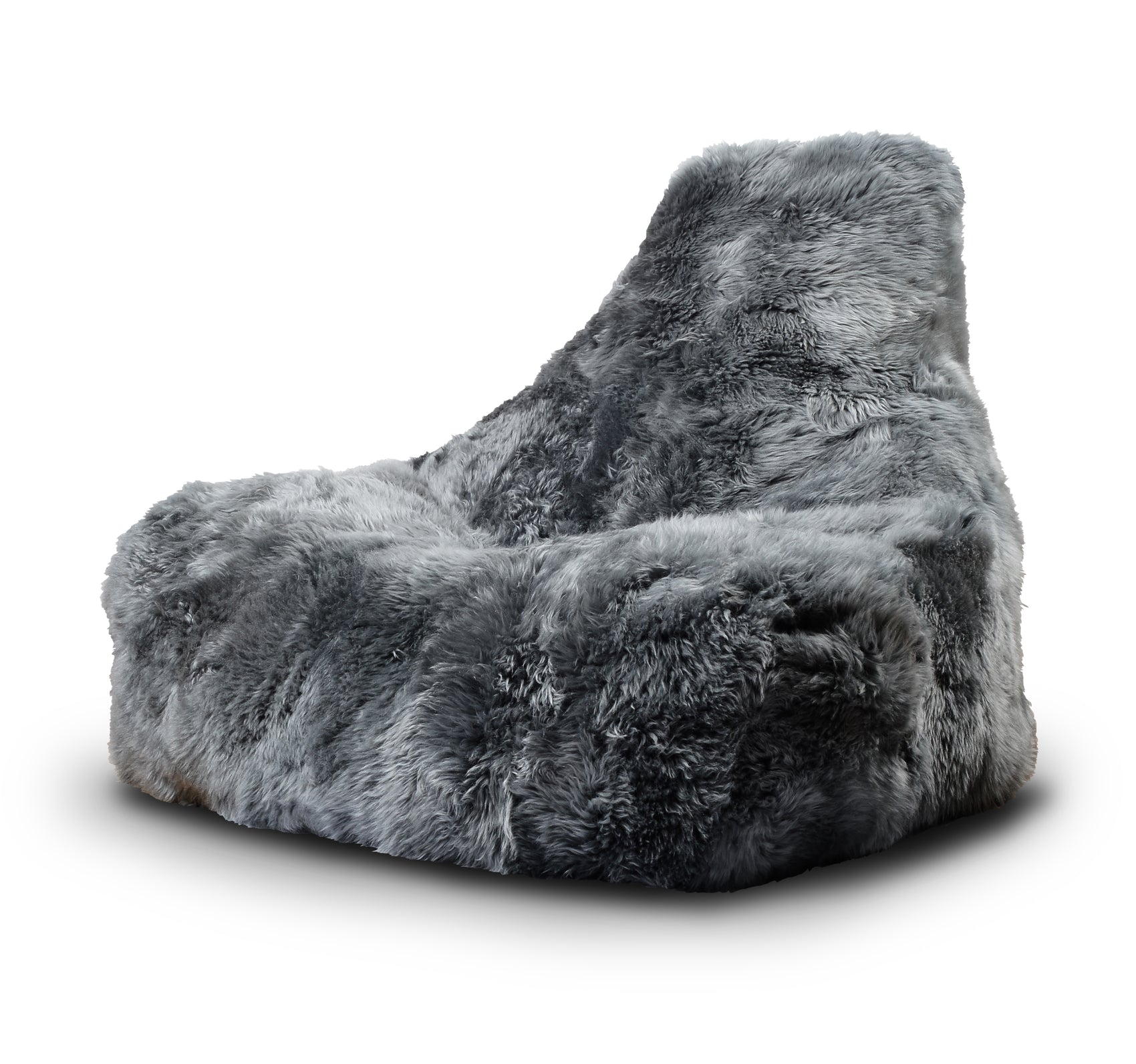 Extreme Lounging Mighty B-Bag Grey Fur Indoor