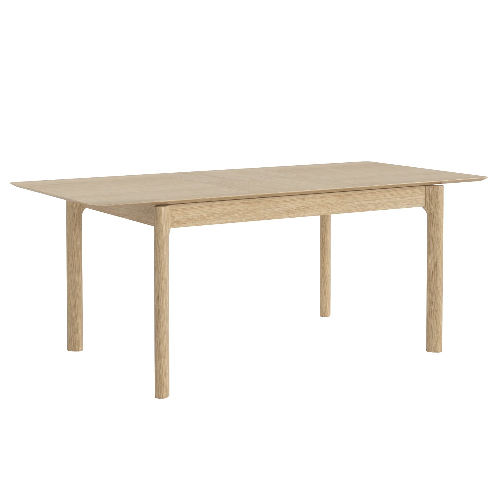 Harlow Natural Oak Wood Small Extending Dining Table 140/190cm