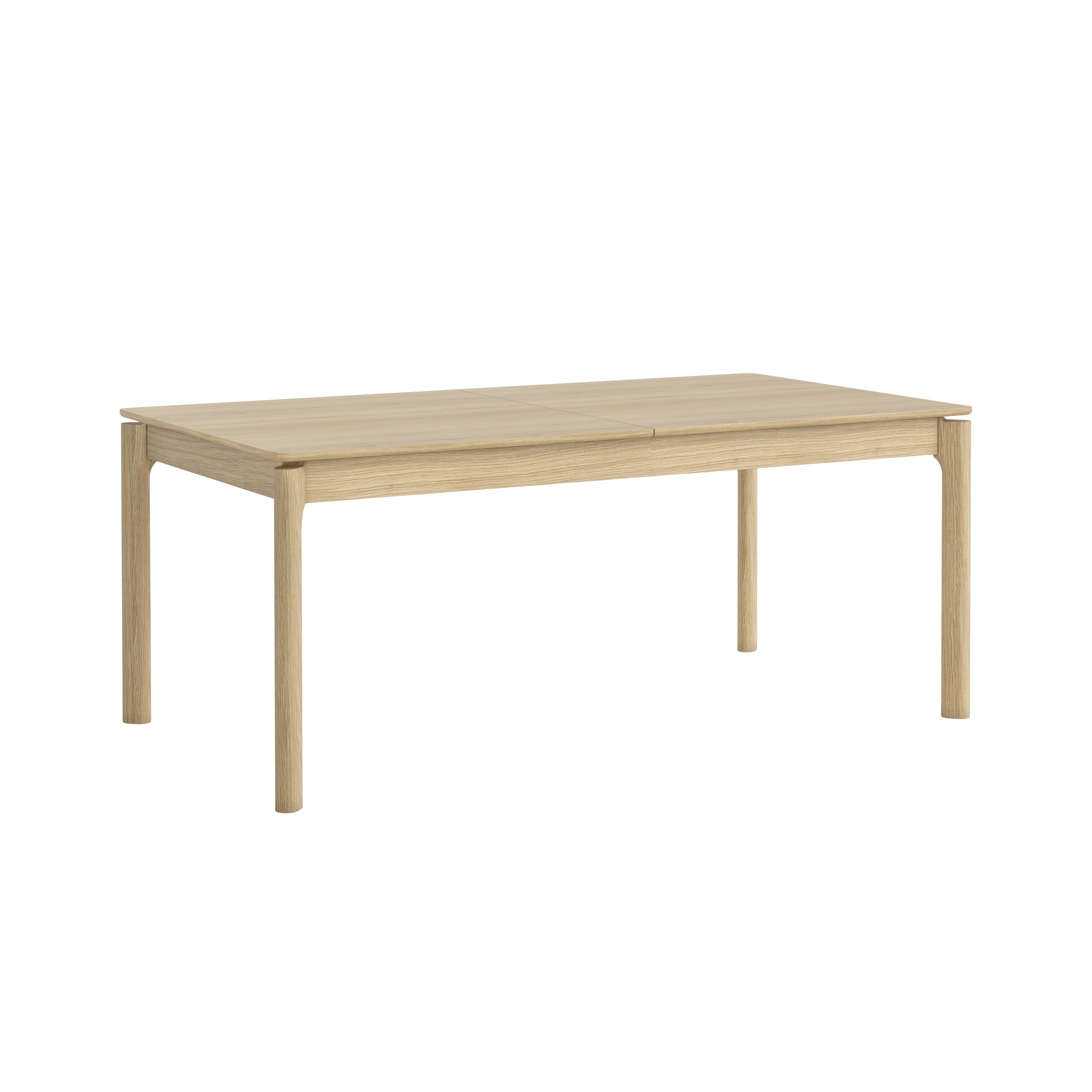 Harlow Natural Oak Wood Large Extending Dining Table 180/230cm