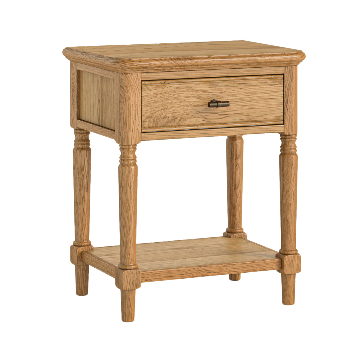 Ashcombe Oak Wood Side Table
