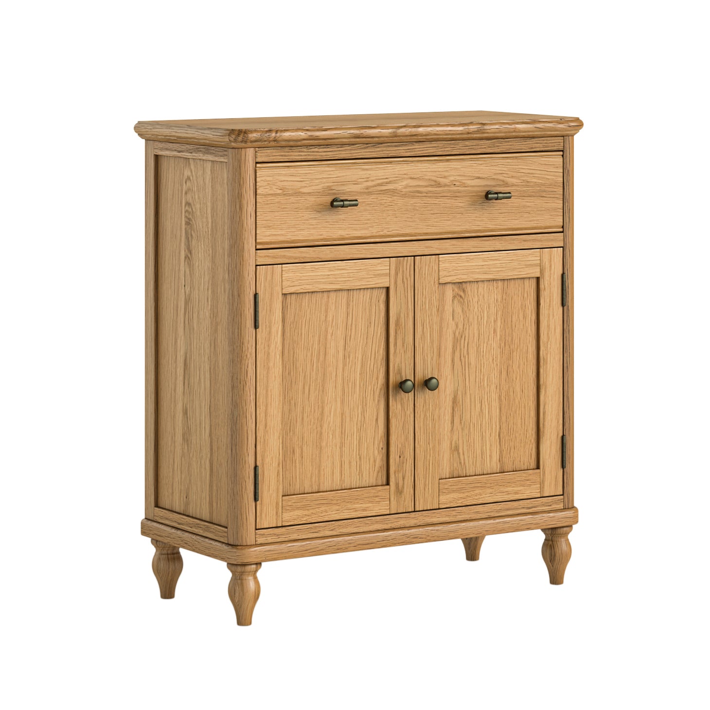 Ashcombe Oak Wood Sideboard - Mini