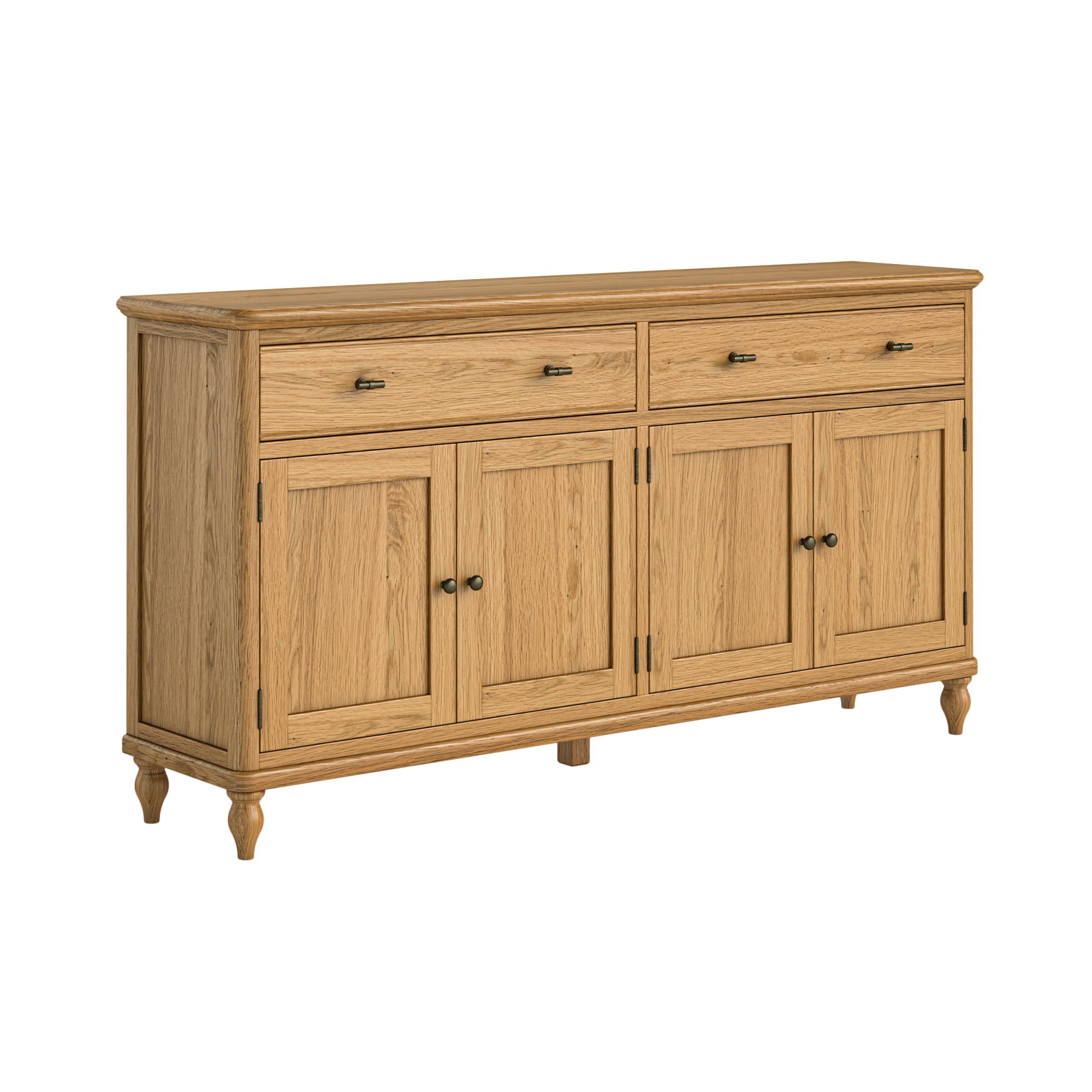 Ashcombe Oak Wood Sideboard - Large