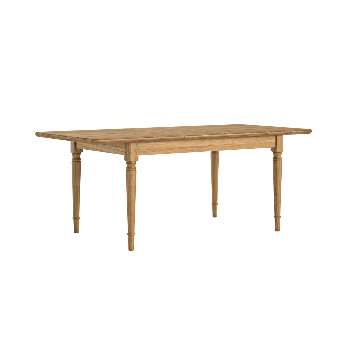 Ashcombe Oak Wood Small Extending Dining Table 140/190cm