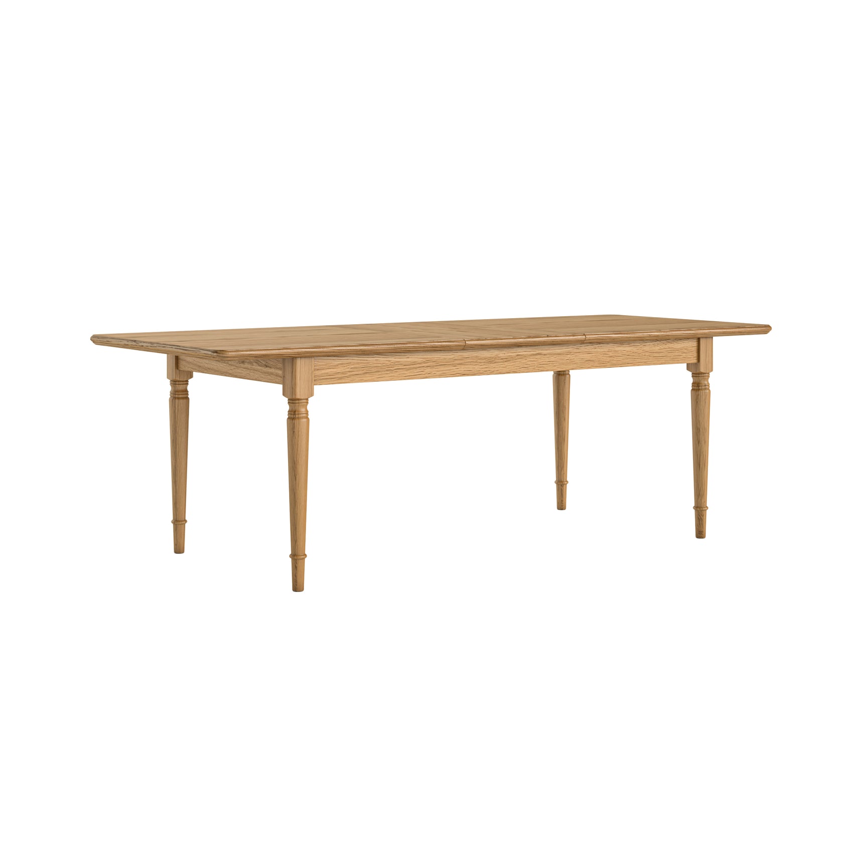 Ashcombe Oak Wood Large Extending Dining Table 180/230cm