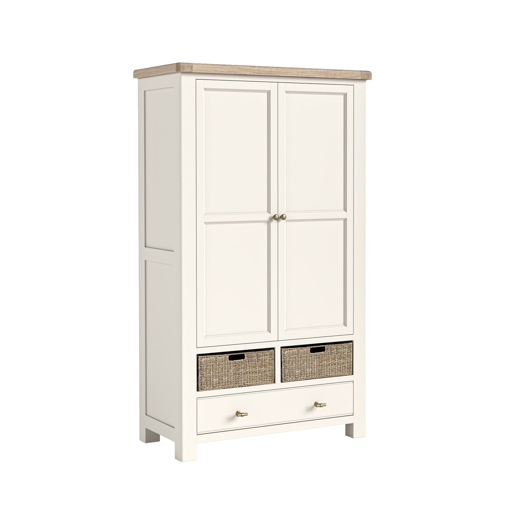 Westbourne Coconut Milk White Oak Wood Ladder Display Unit