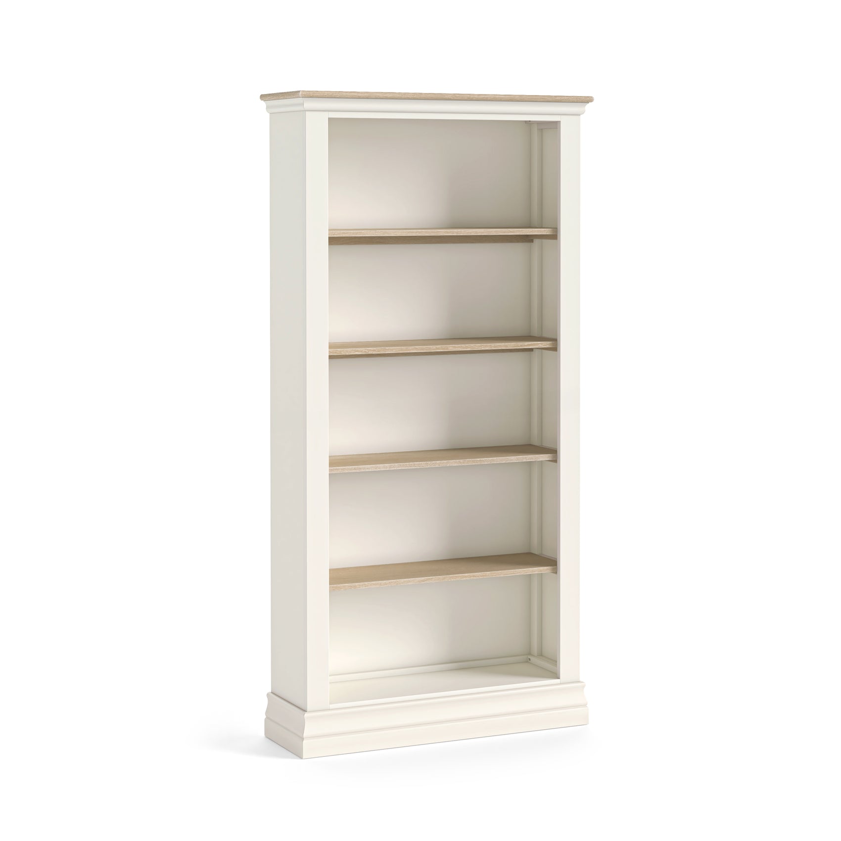 Burford Coconut Milk White Wood Display Unit - Large