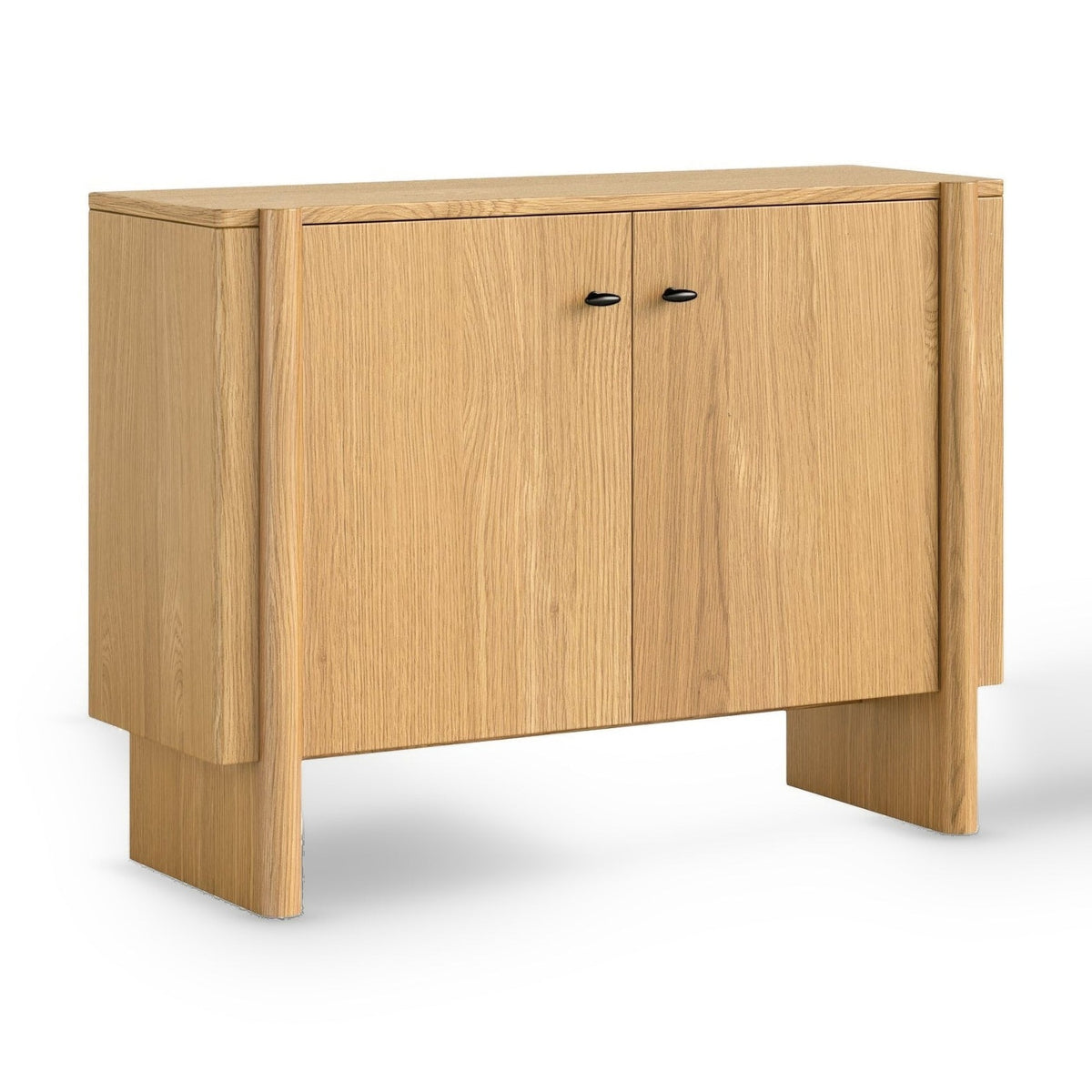 Solara Natural Oak Wood Sideboard - Small