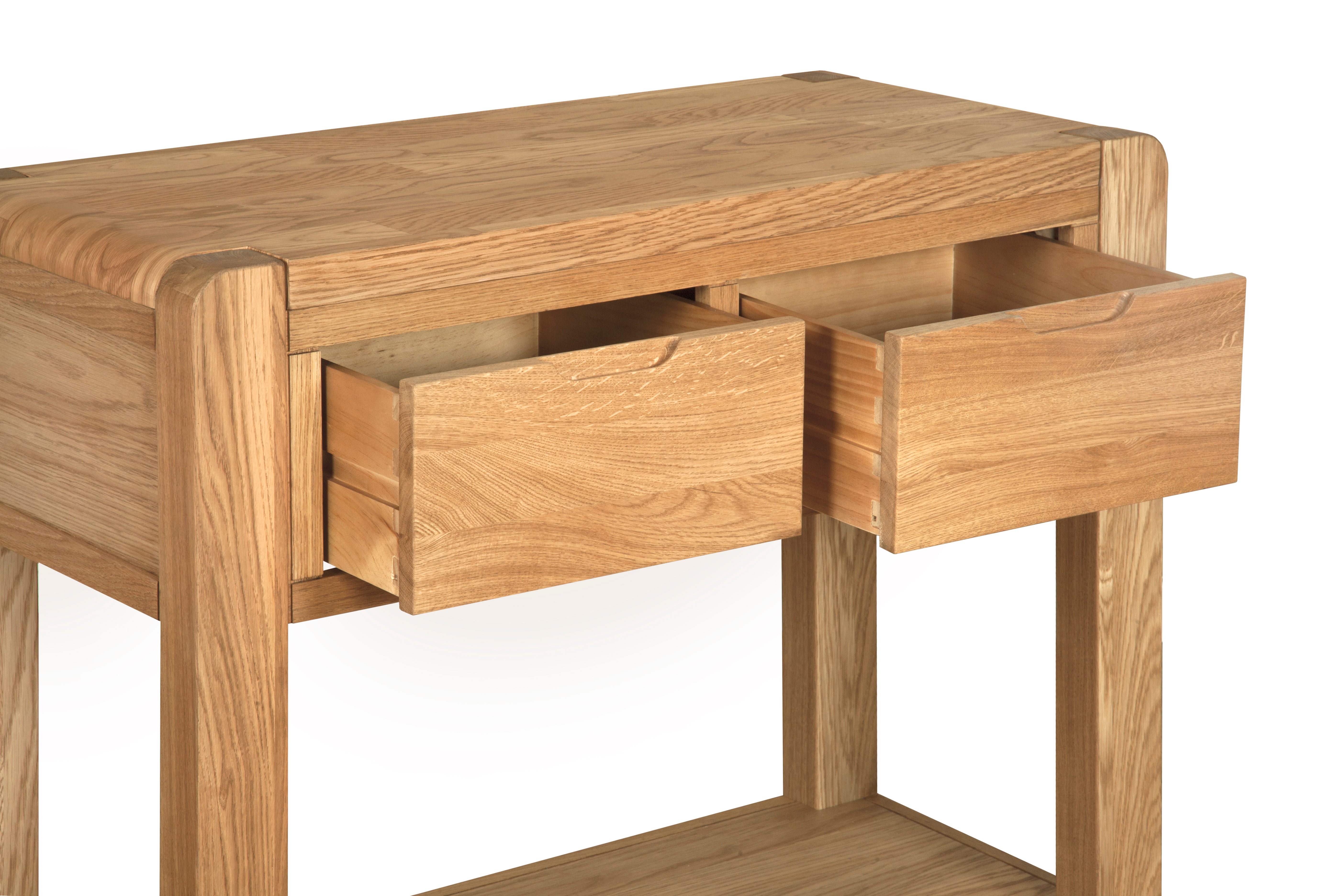 Kingsley Solid Oak Console Table