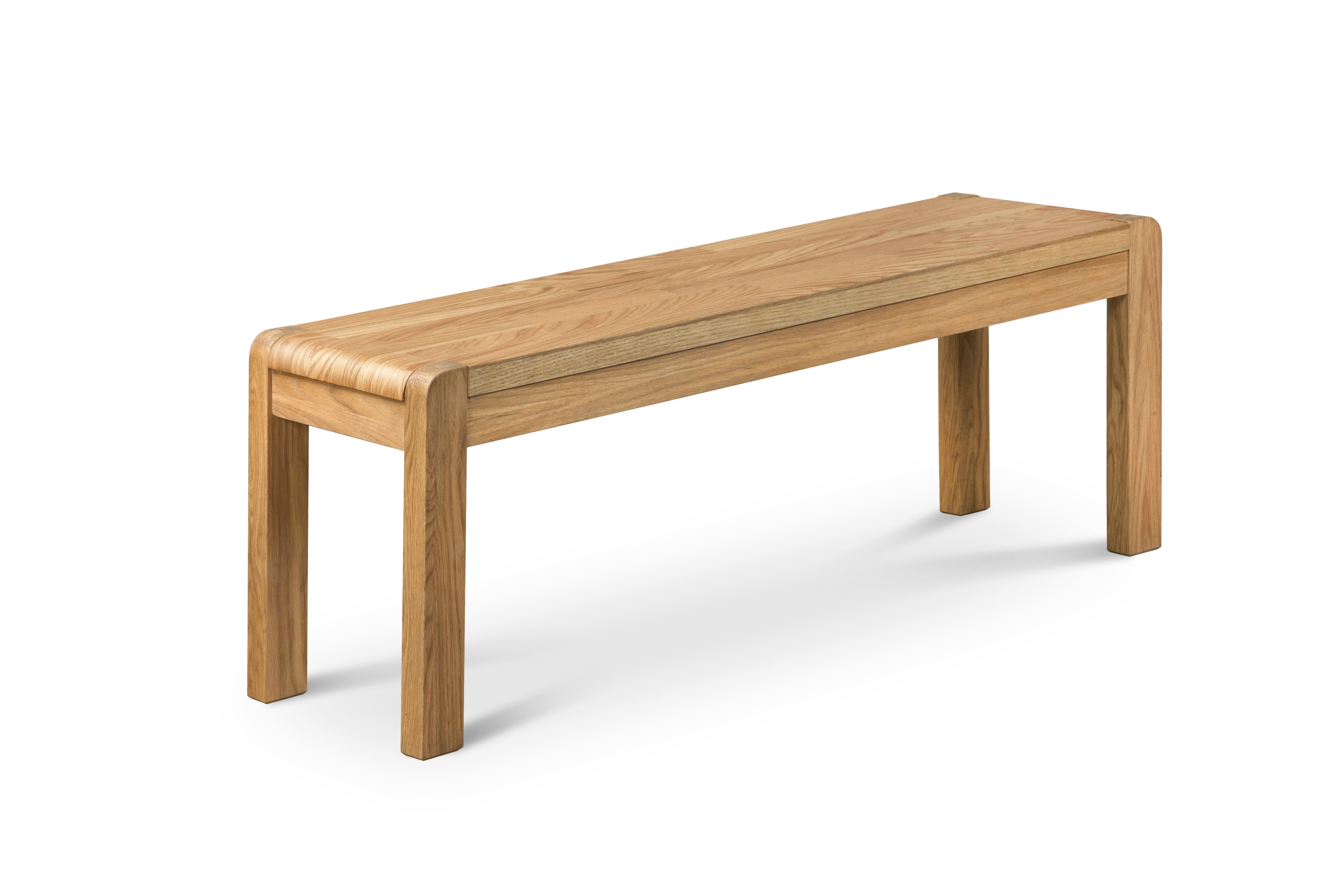 Kingsley Solid Oak Bench