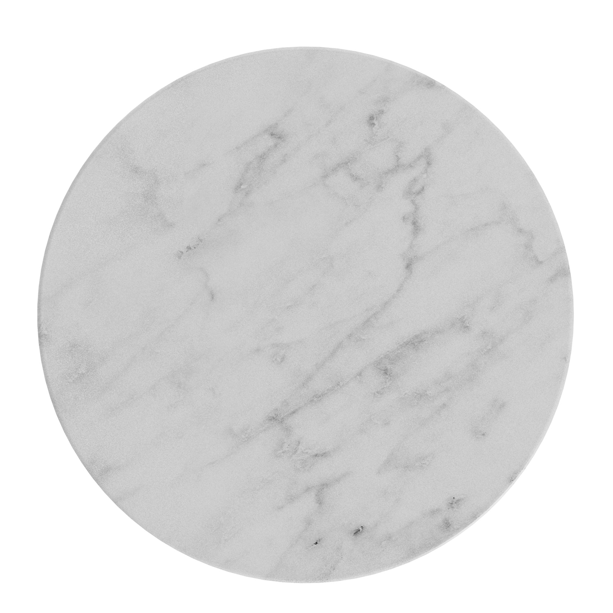 Monroe Grey Ribbed Mango Wood & White Marble Side Table with Door