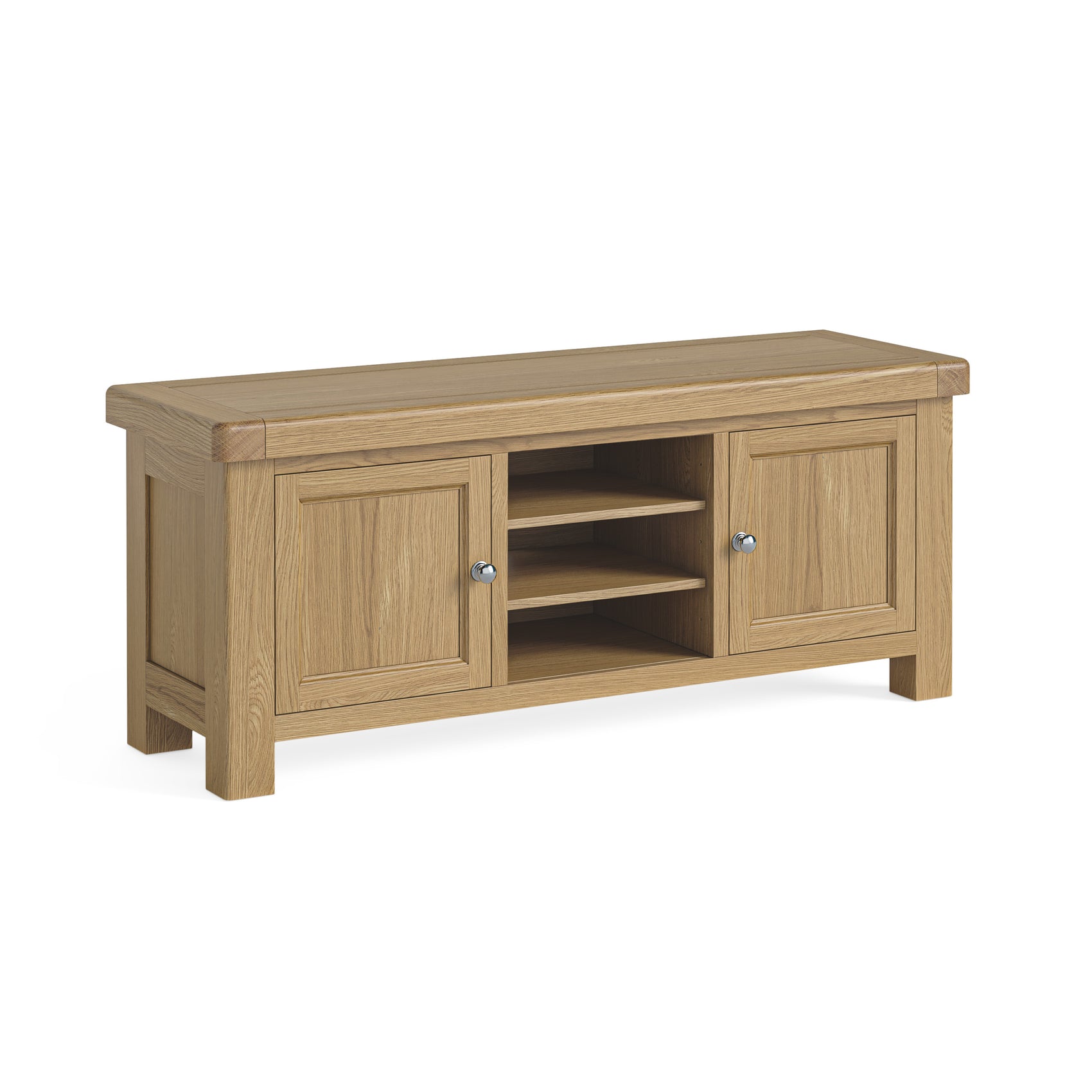Jackson Oak Wood TV Unit 140cm