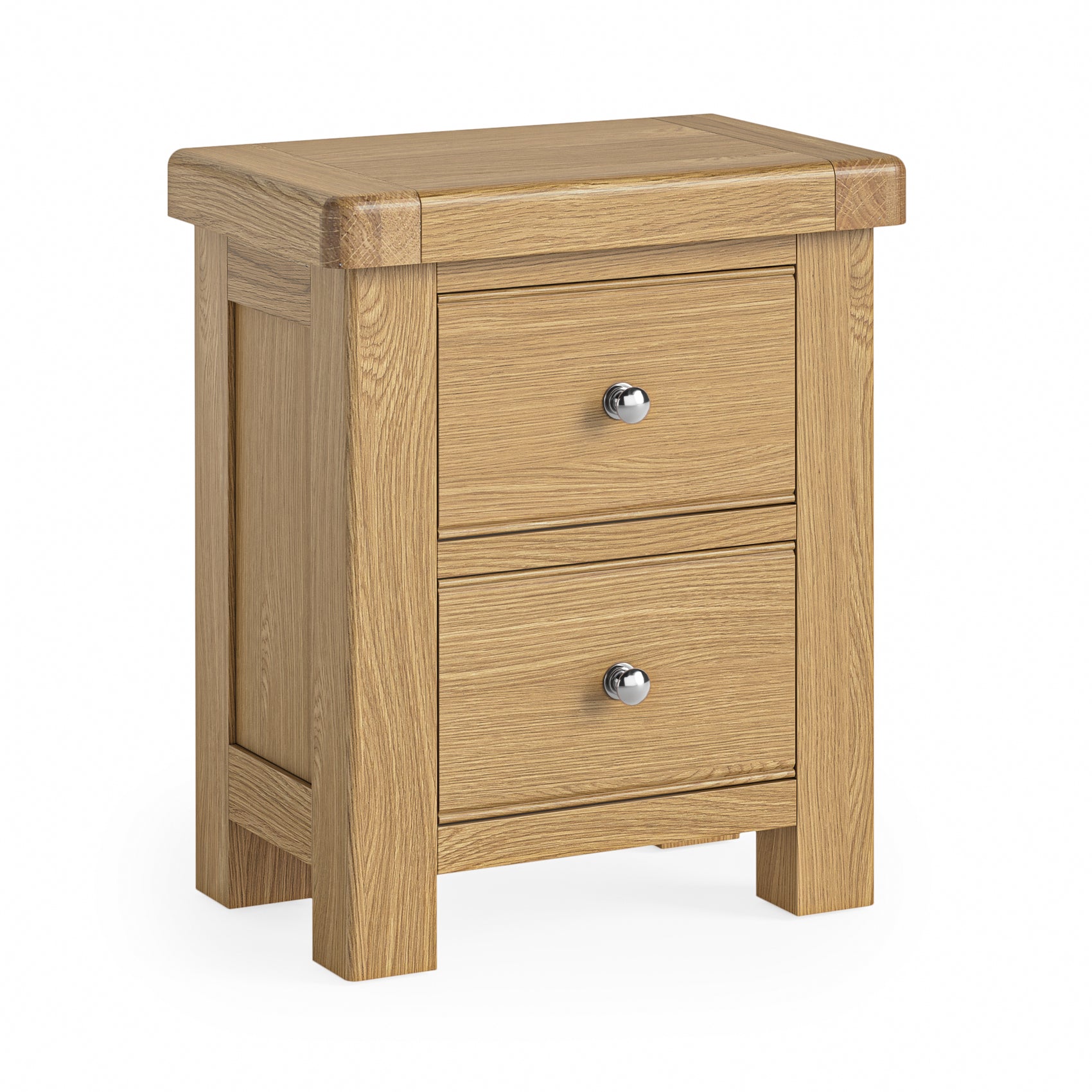 Jackson Oak Wood Bedside Table