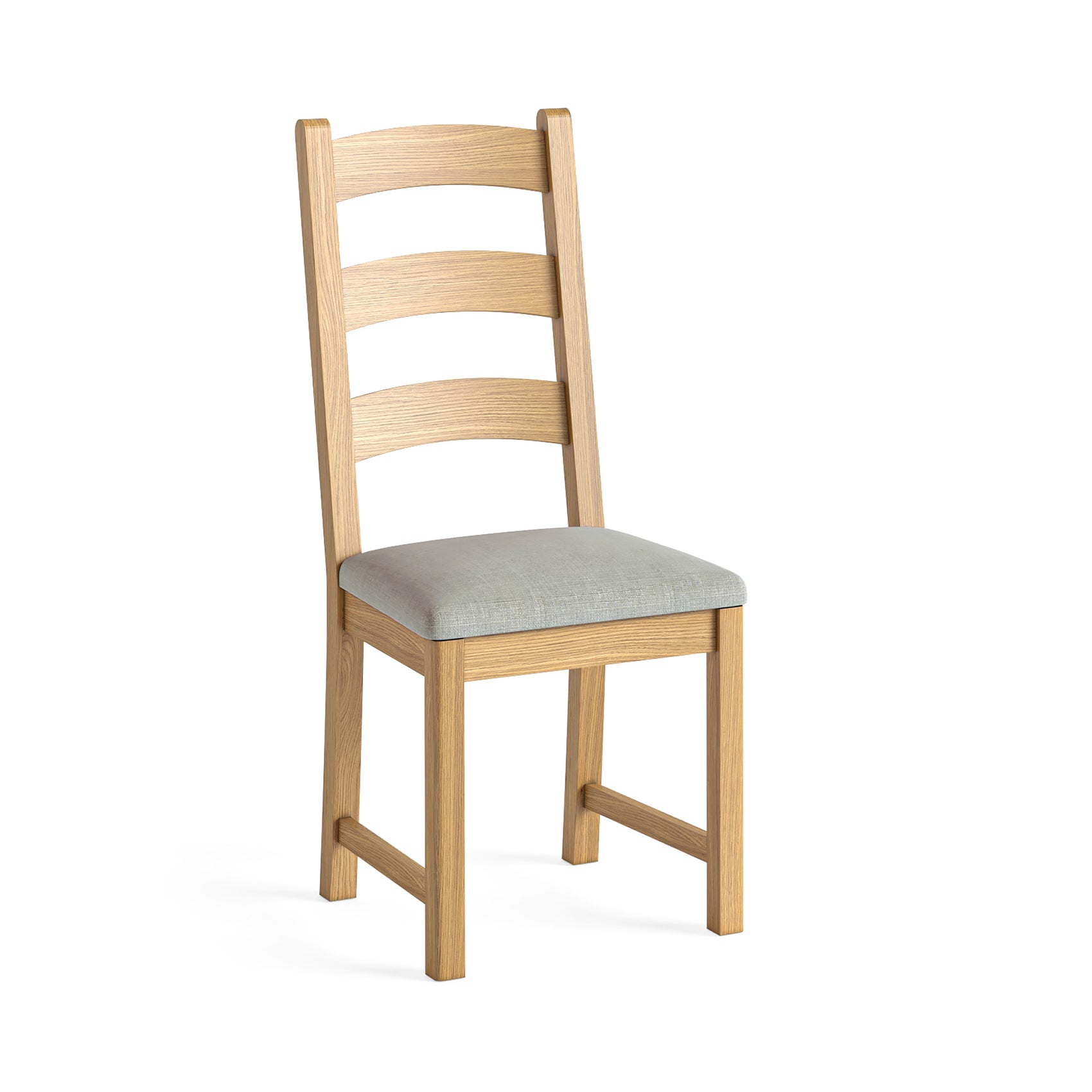Set of 2 Jackson Natural Oak Wood Dining Chairs