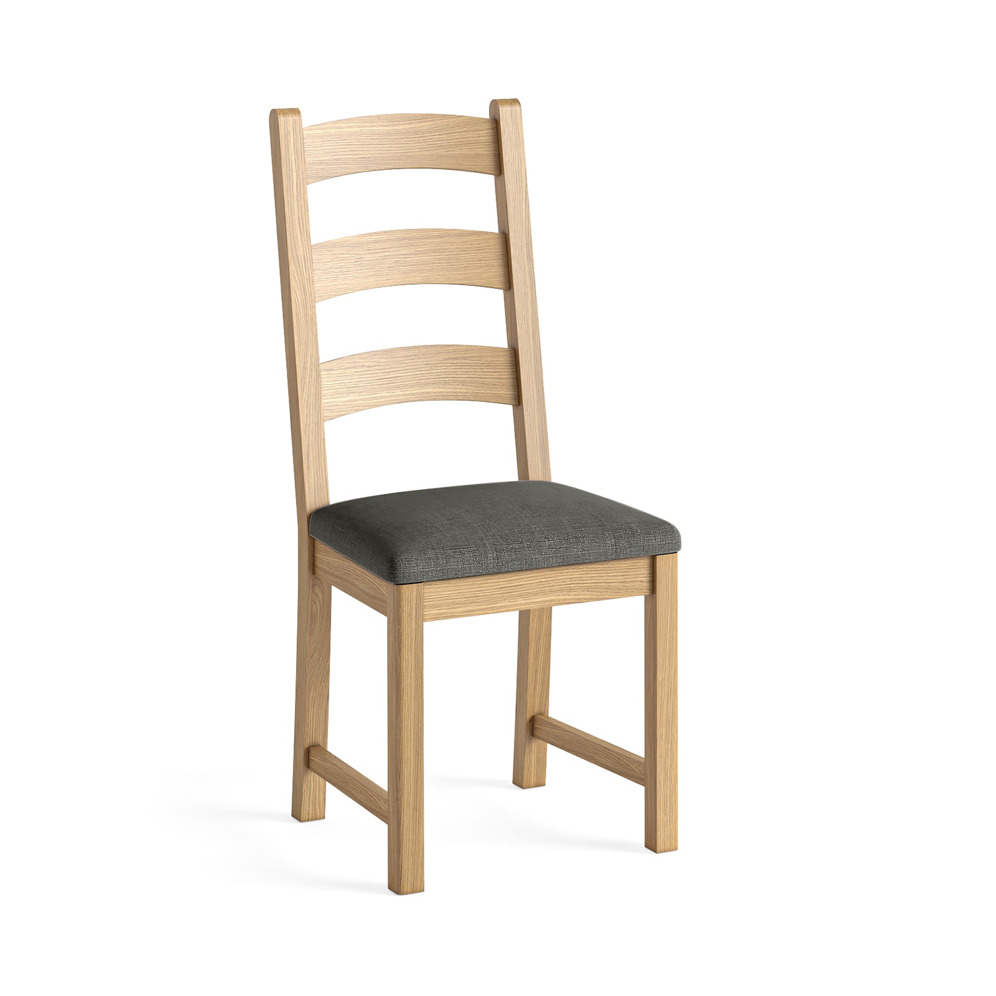 Set of 2 Jackson Natural Oak Wood Dining Chairs