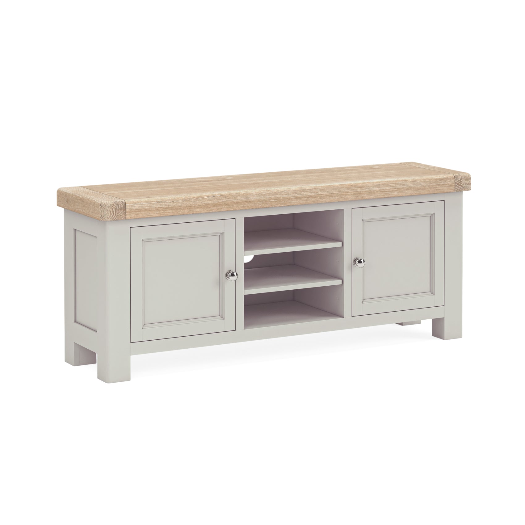 Hartwell Grey Wood TV Unit 140cm