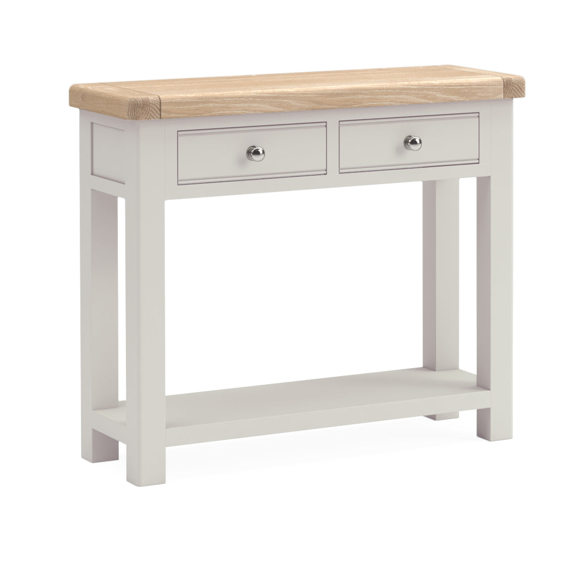 Hartwell Grey Wood Console Table