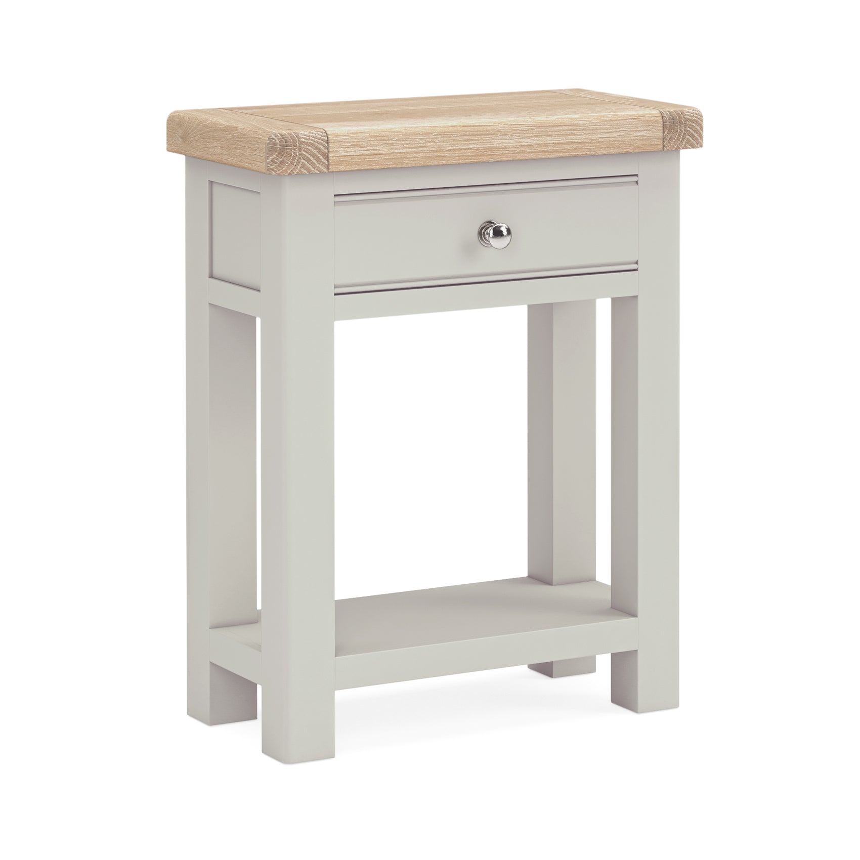 Hartwell Grey Wood Telephone Table