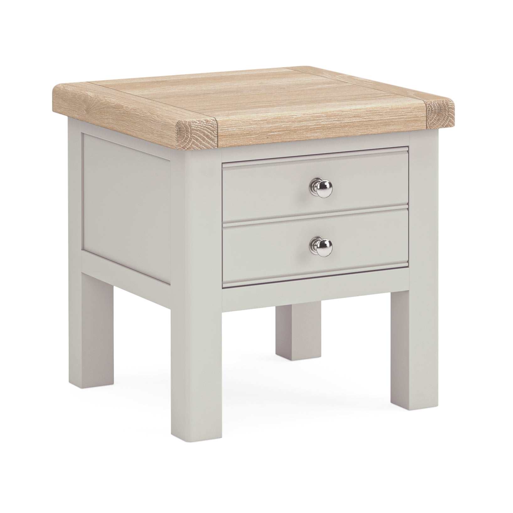 Hartwell Grey Wood Side Table