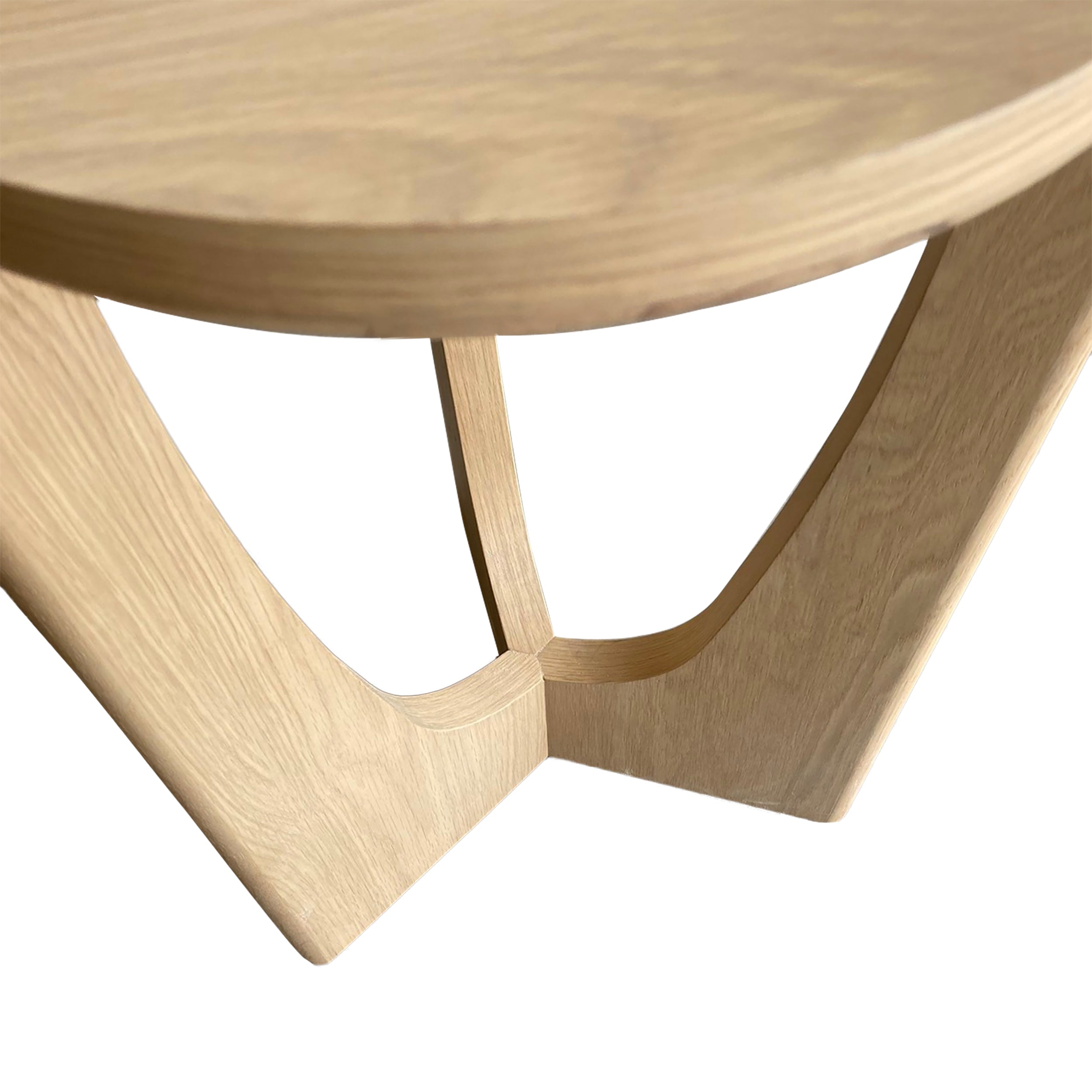 Hadley Natural Oak Wood Side Table