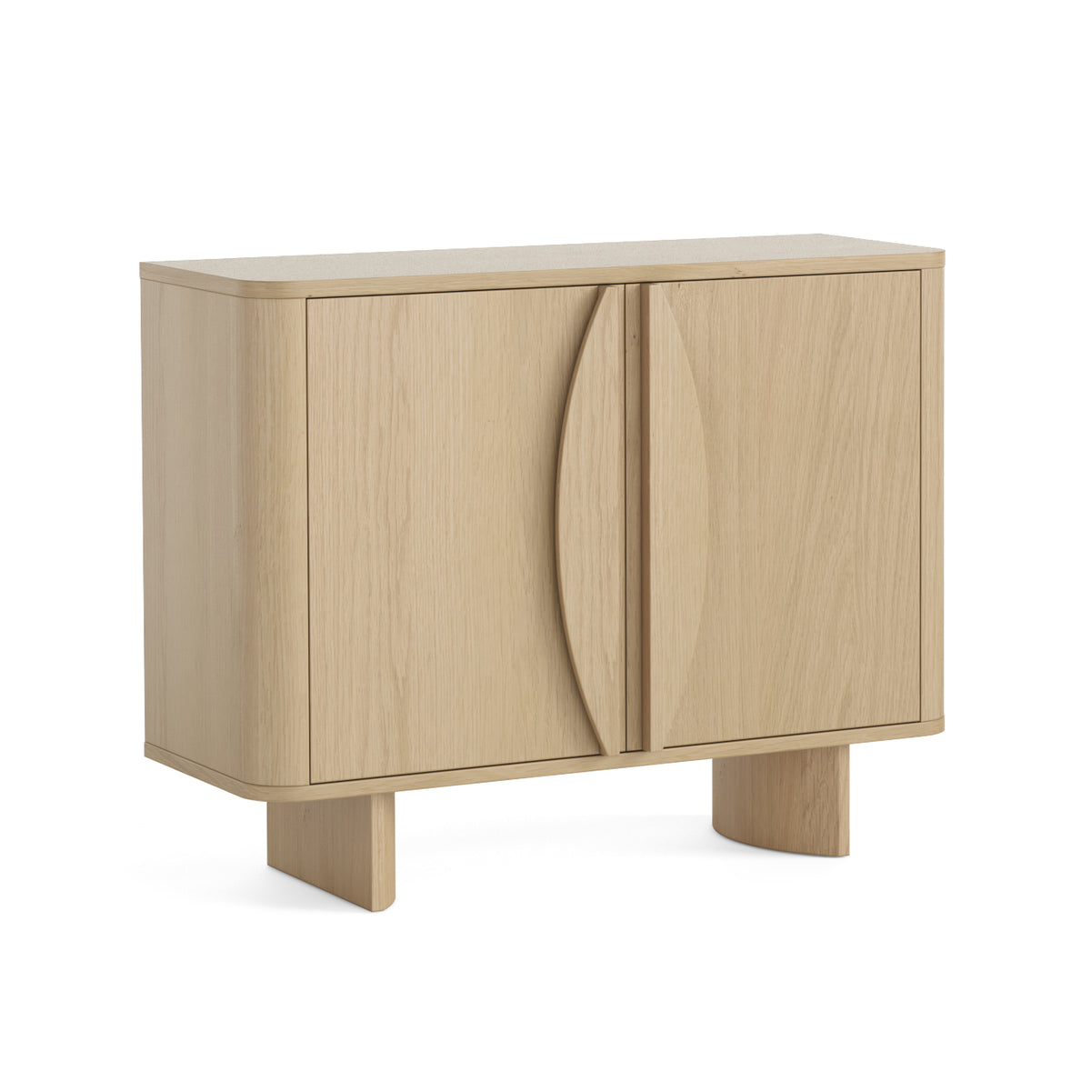Hadley Light Oak Wood Sideboard - Small