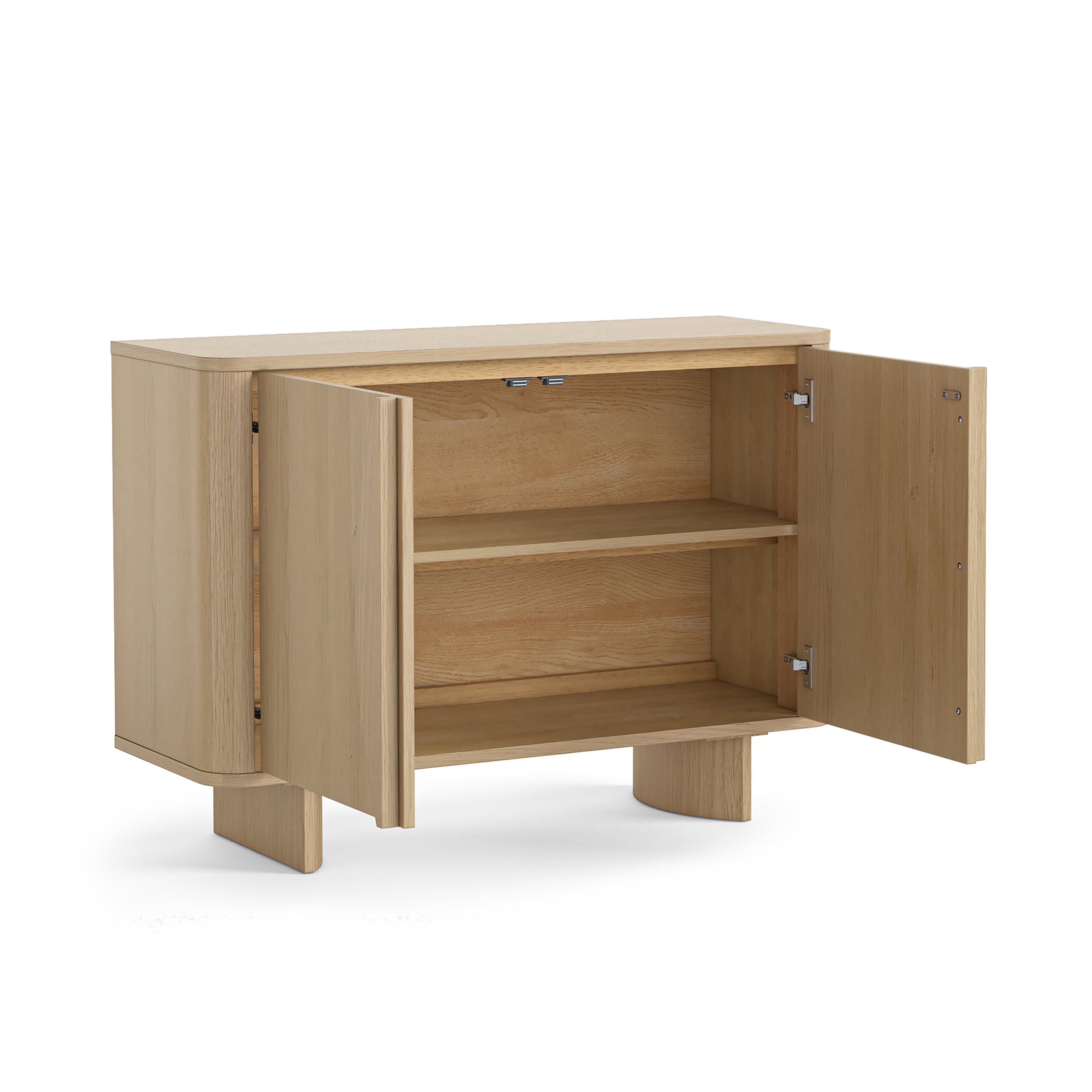 Hadley Natural Oak Wood Sideboard - Small