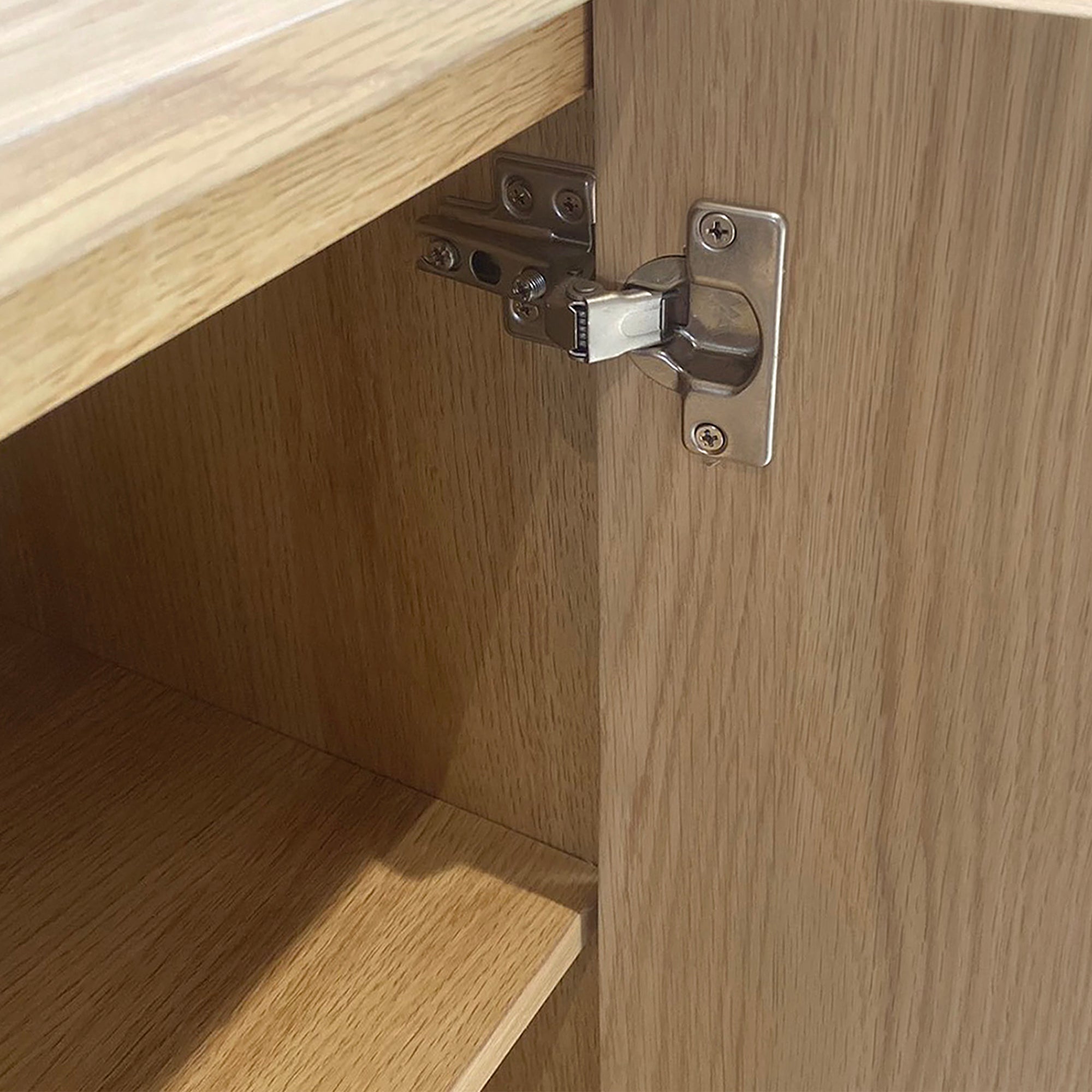 Hadley Natural Oak Wood Sideboard - Small